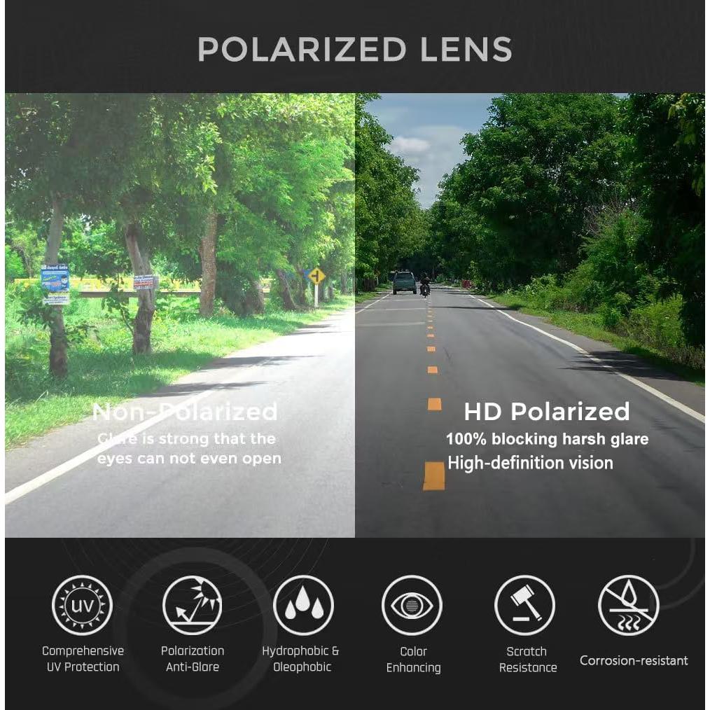 Gafas de Sol Polarizadas CARFIA CA5354WS UV400 para Hombres