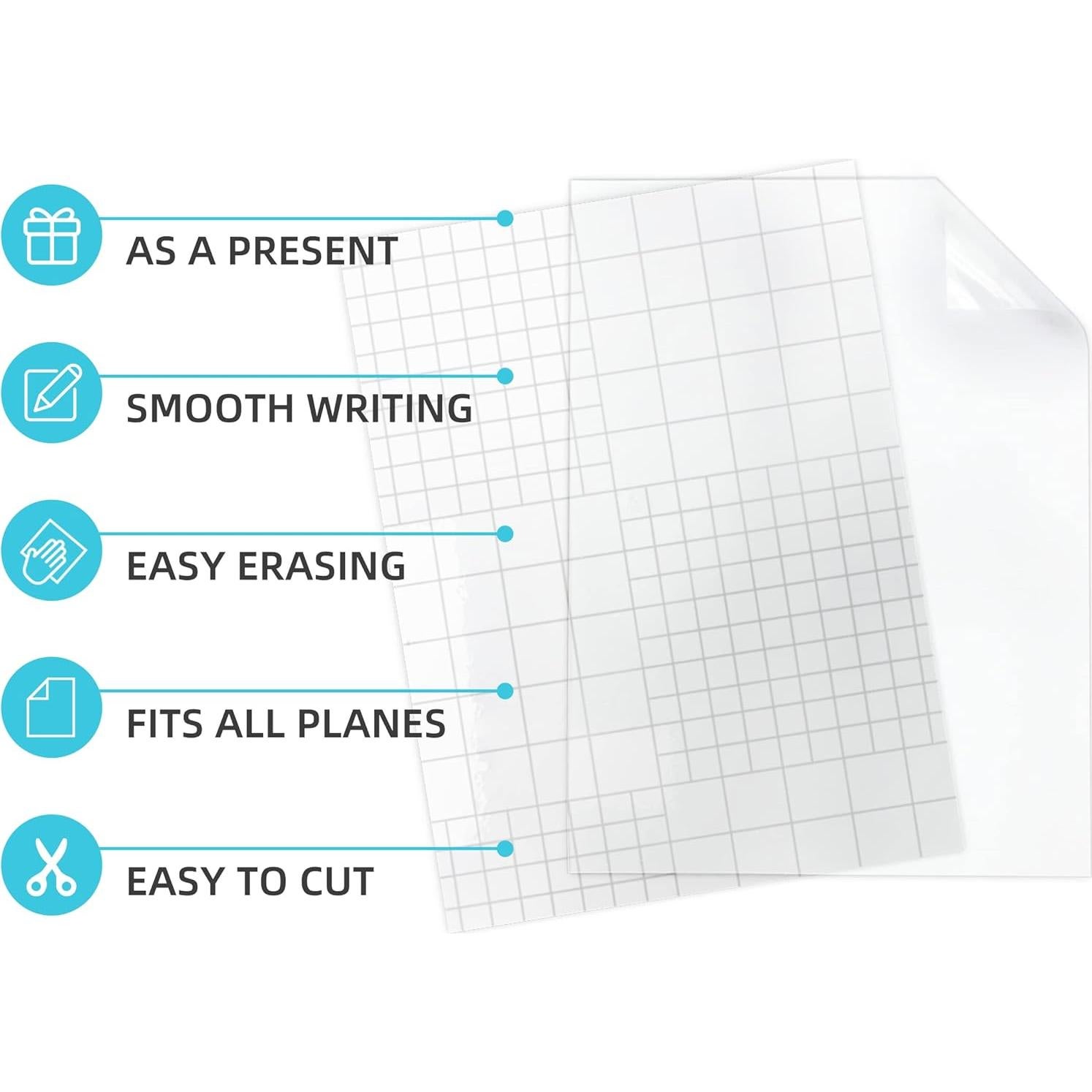 Papel Contacto Transparente Borrable T&W SAME FILM A4 - 2 Pcs