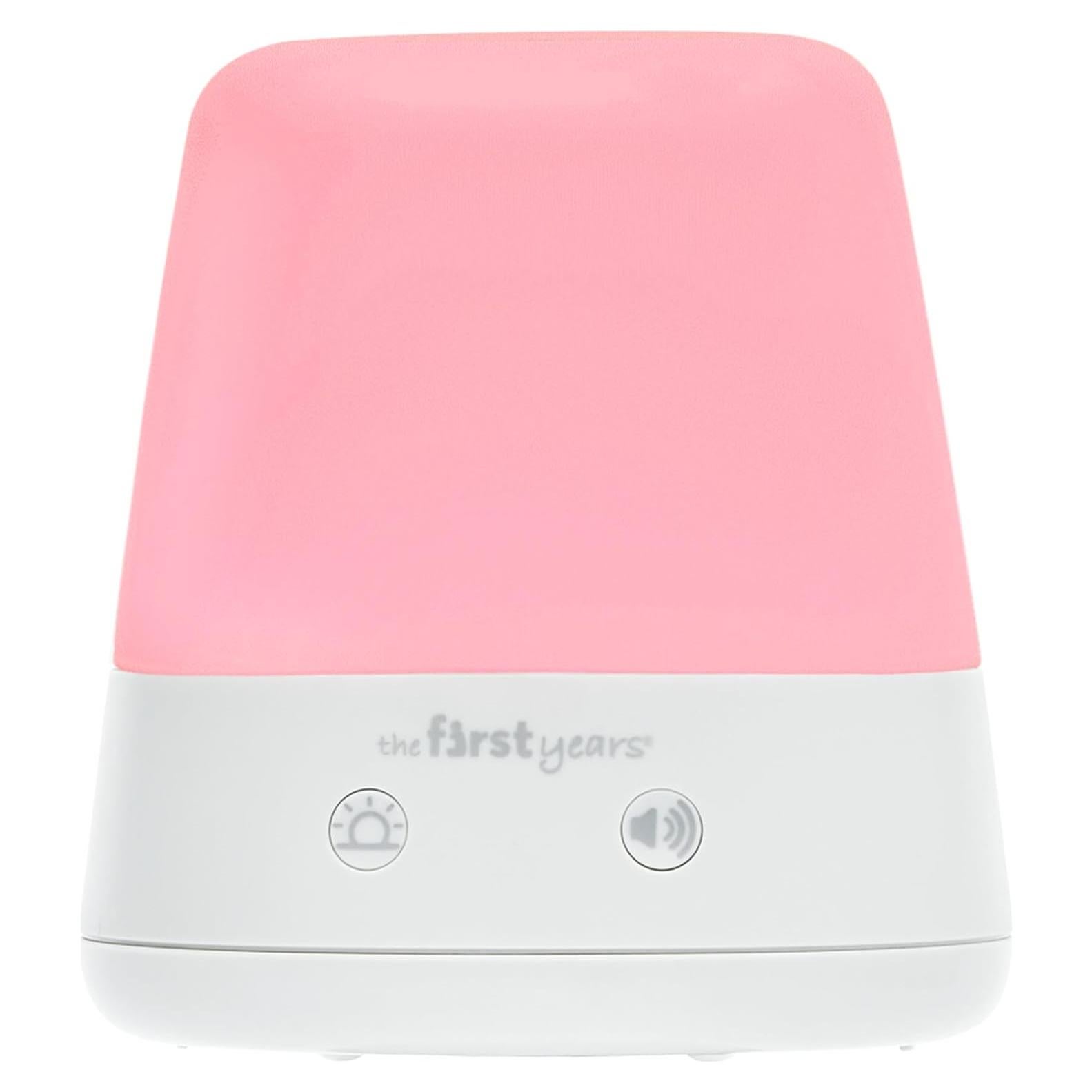 Soporte para Bebés Luz Nocturna y Máquina de Sonido Rojo