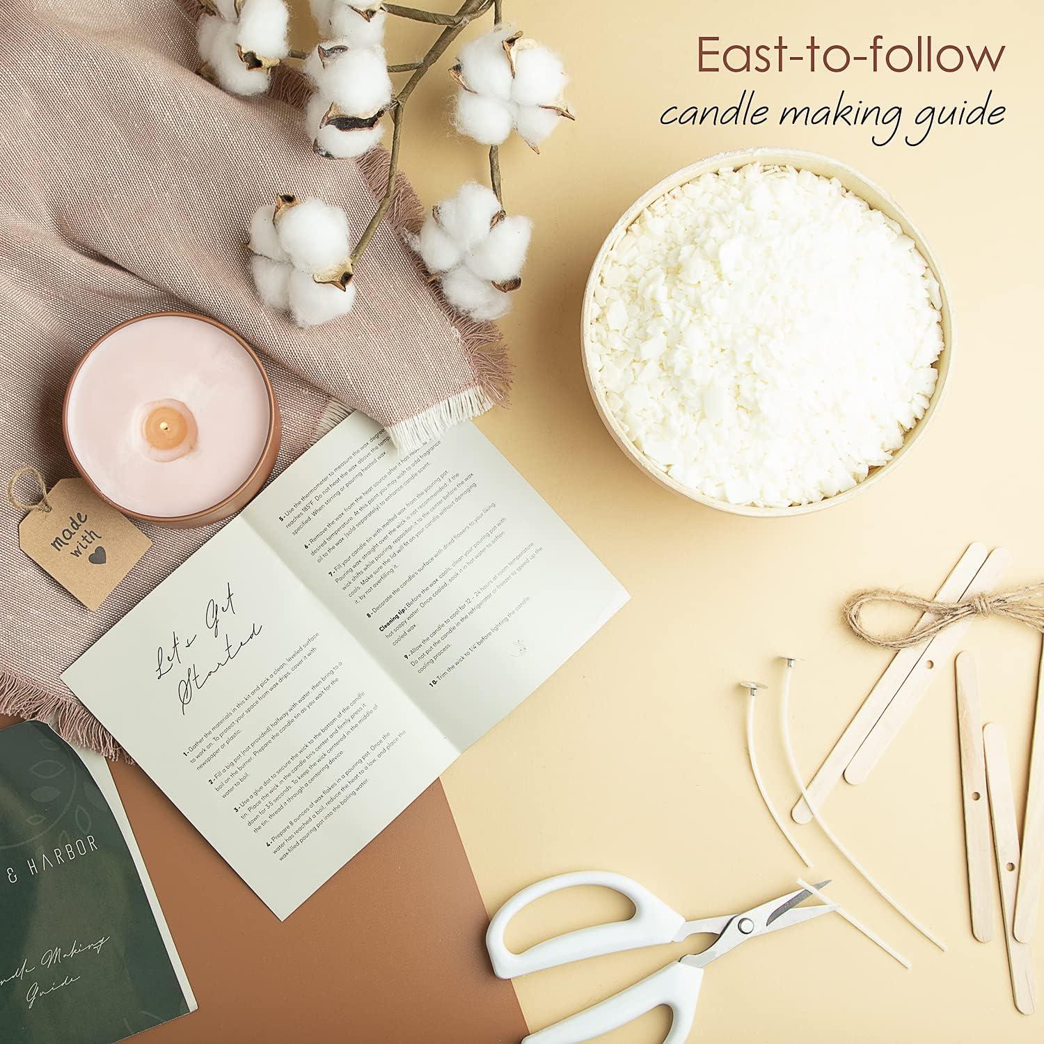 Kit de Fabricación de Velas de Soja Hearth & Harbor 0.91 kg