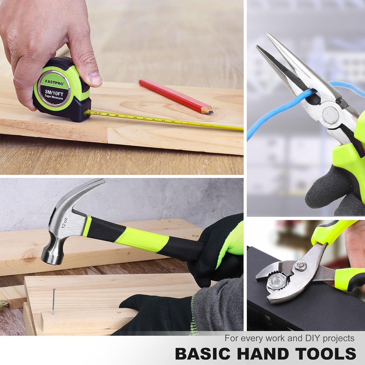 Juego de Herramientas 177 Piezas FASTPRO con Taladro 20V