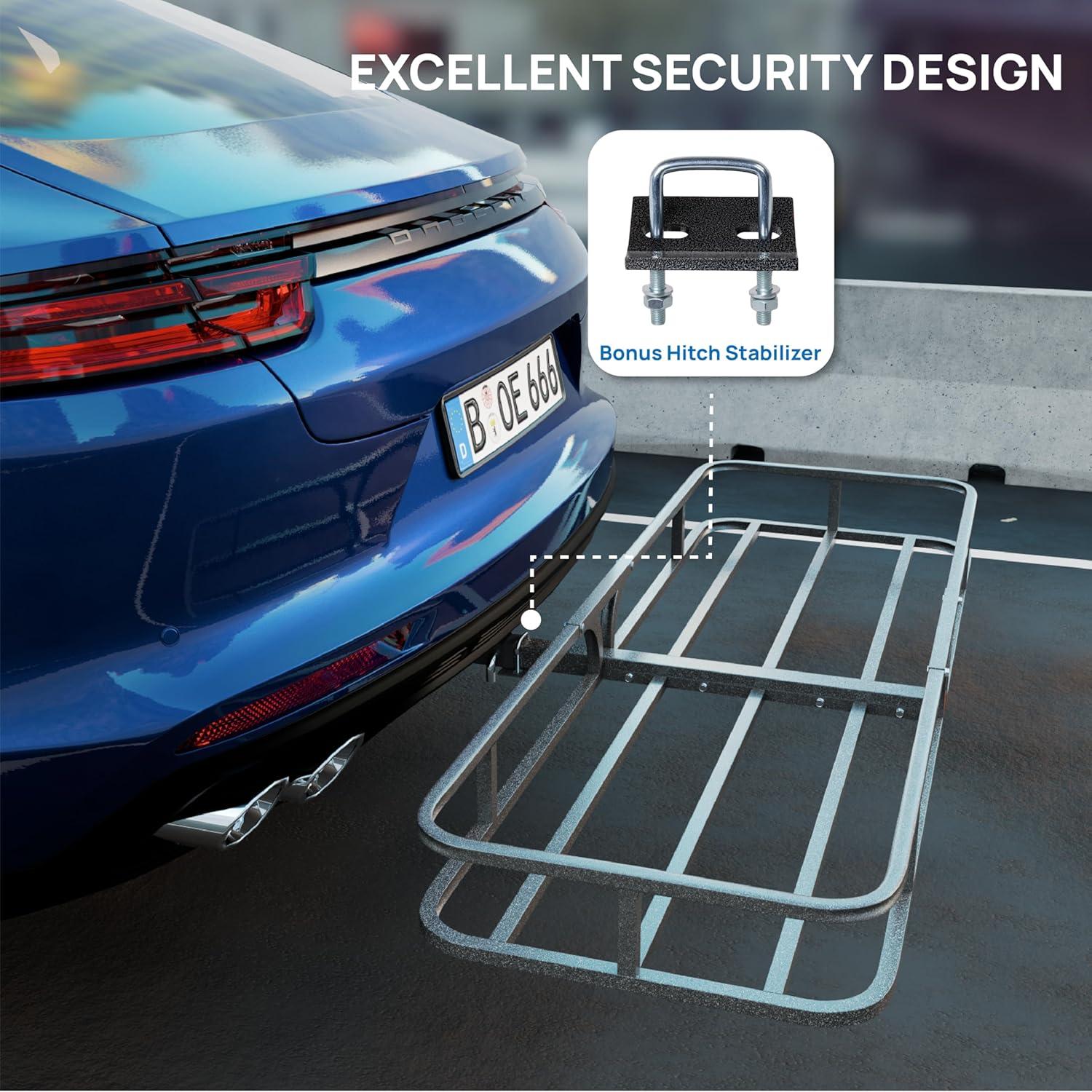 Soporte de Carga para Remolque TUFFIOM Hitchcarrier65 226.8kg