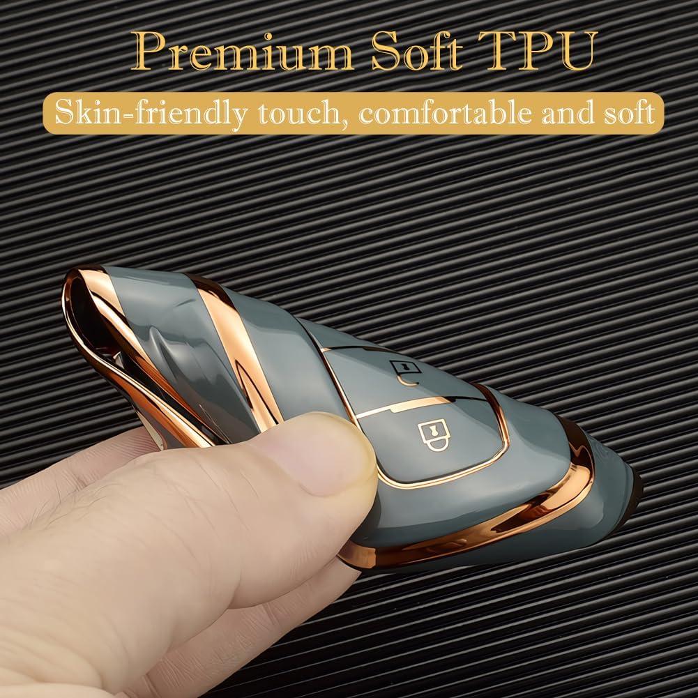 Cubierta de llavero Montague para Toyota - Negro - Modelo Weisa