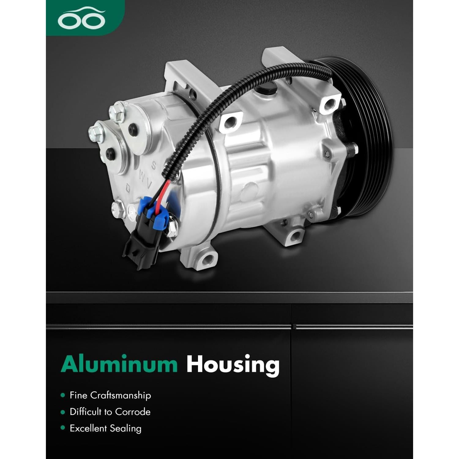 Compresor de Aire Acondicionado SCITOO para Volvo VNL VNM VT 2008