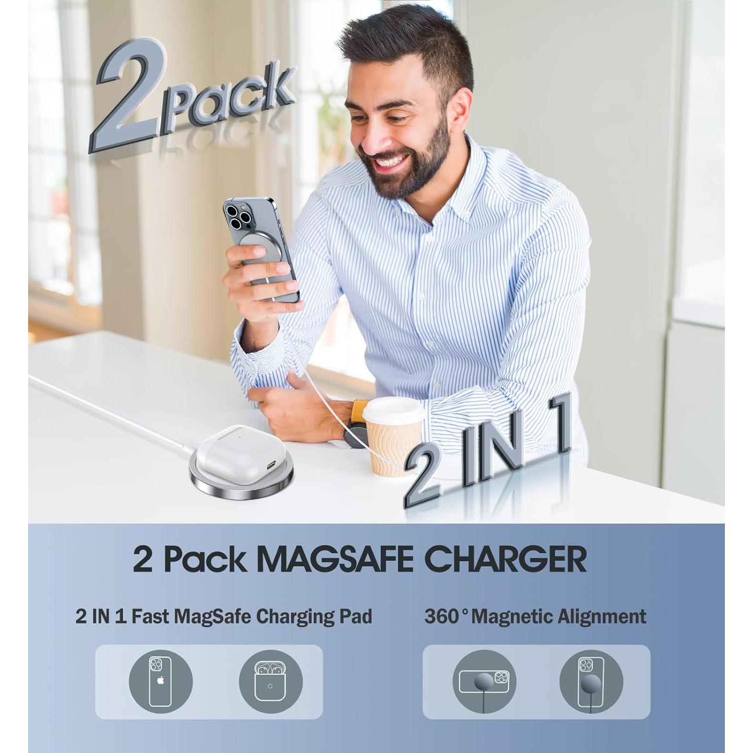 Cargador Inalámbrico Magnético ShenZhen 15W para iPhone 16/15/14