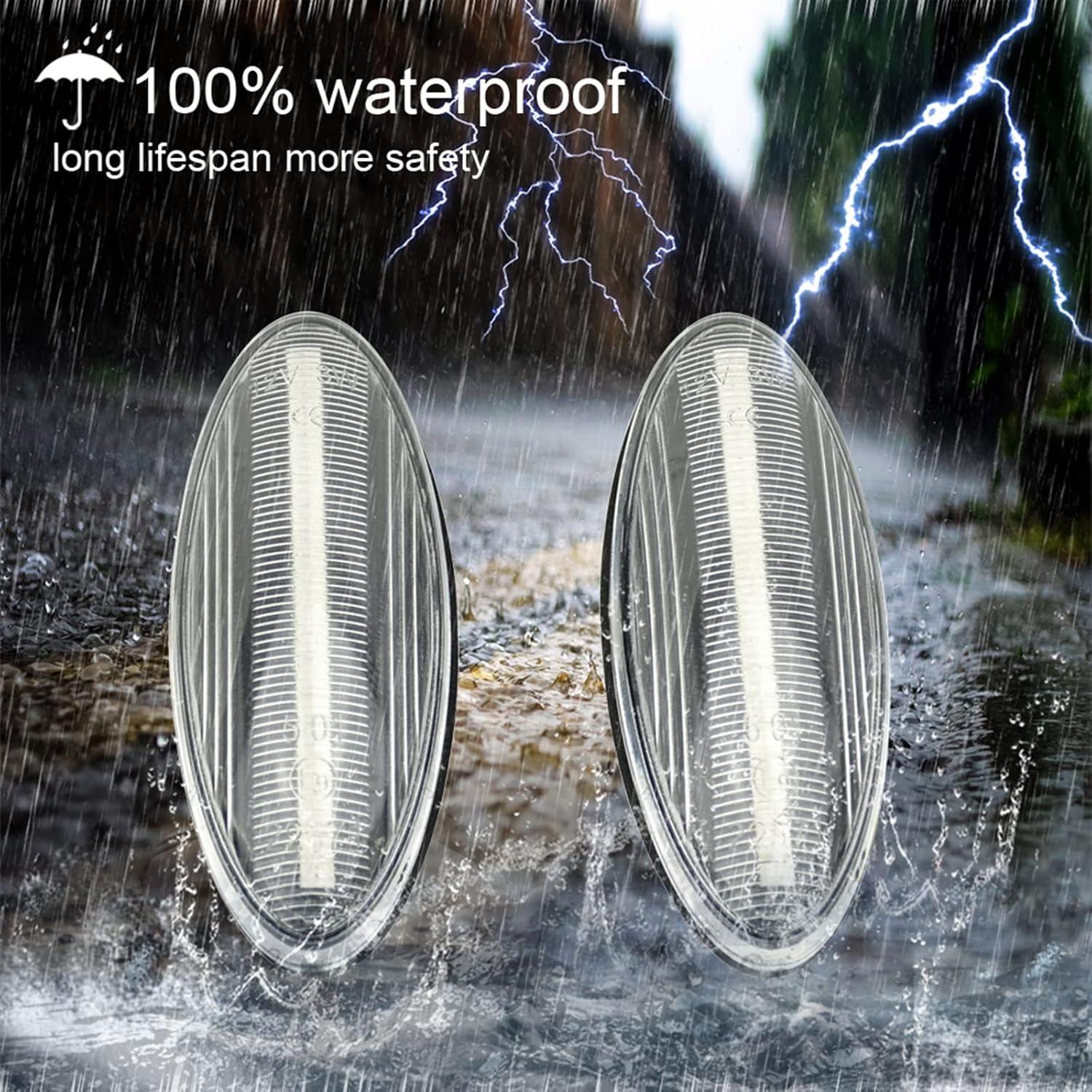 Luces de señal de giro LED Znakeauto para Toyota RAV4 Corolla Auris