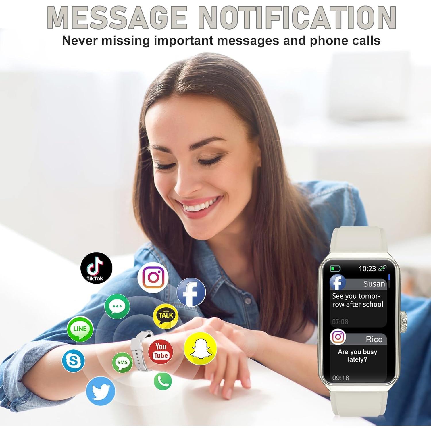 Rastreador de Fitness Moremore con Frecuencia Cardíaca y Sueño