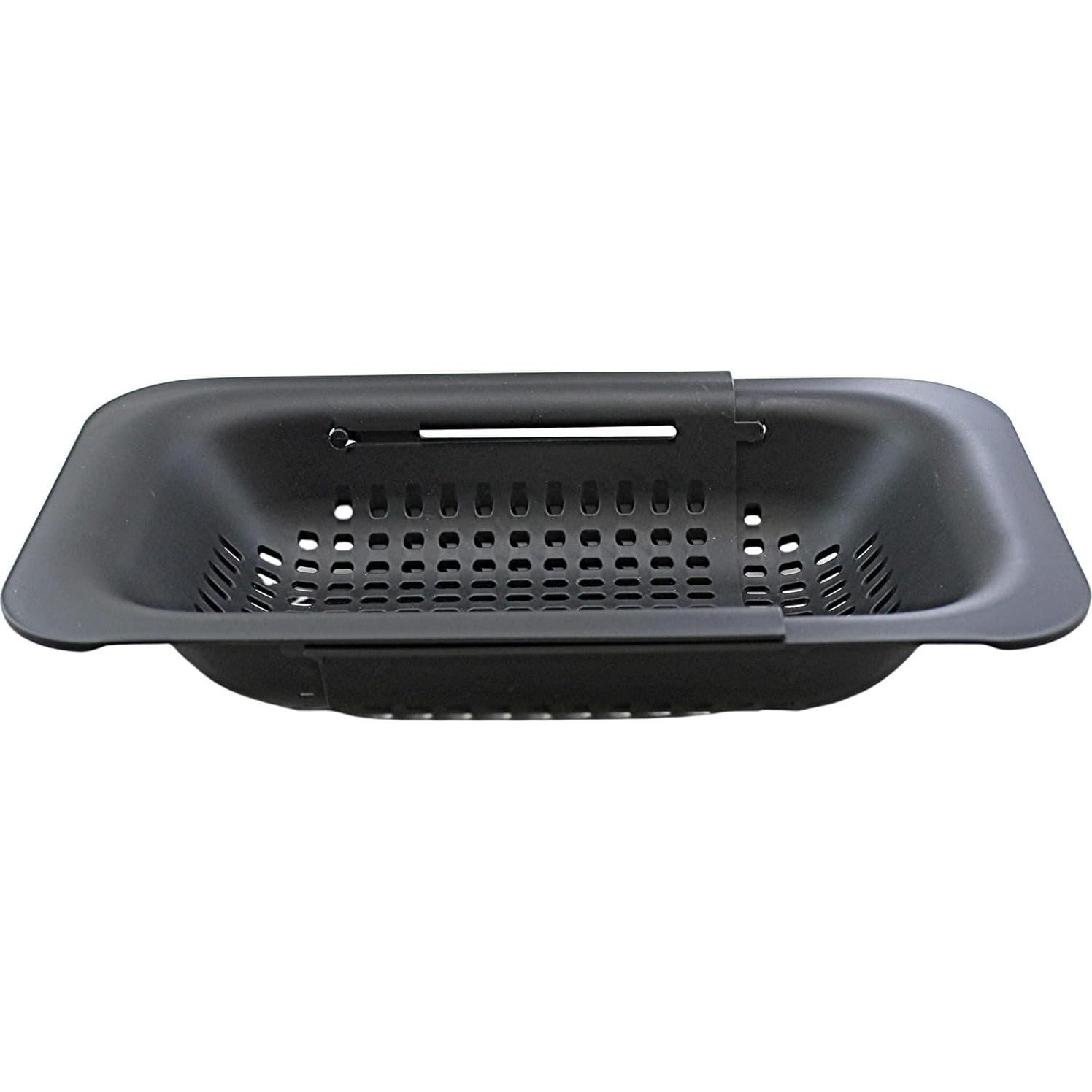 Colador Expandible Dependable 36.2-49.5 cm Plegable Negro