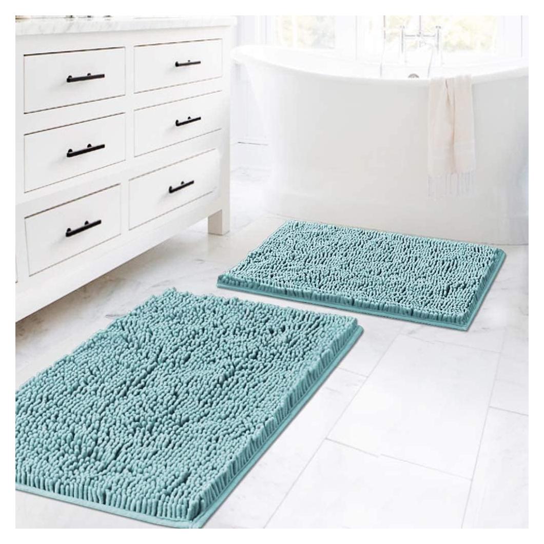 Alfombrillas de Baño Antideslizantes H.VERSAILTEX Chenilla 50.8x81.3cm