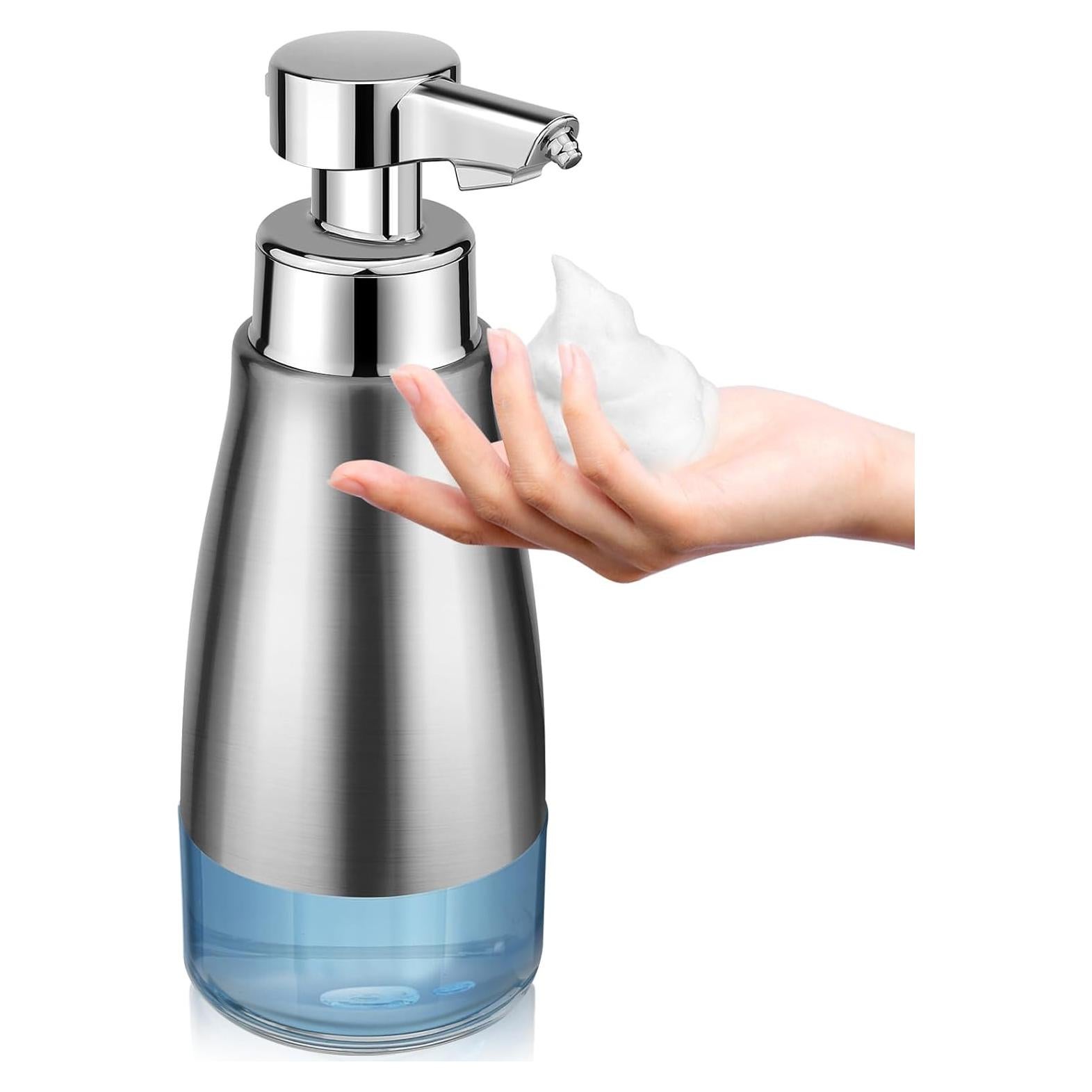 Dispensador Automático de Jabón Espumoso Blancel 450ml Acero Inoxidable