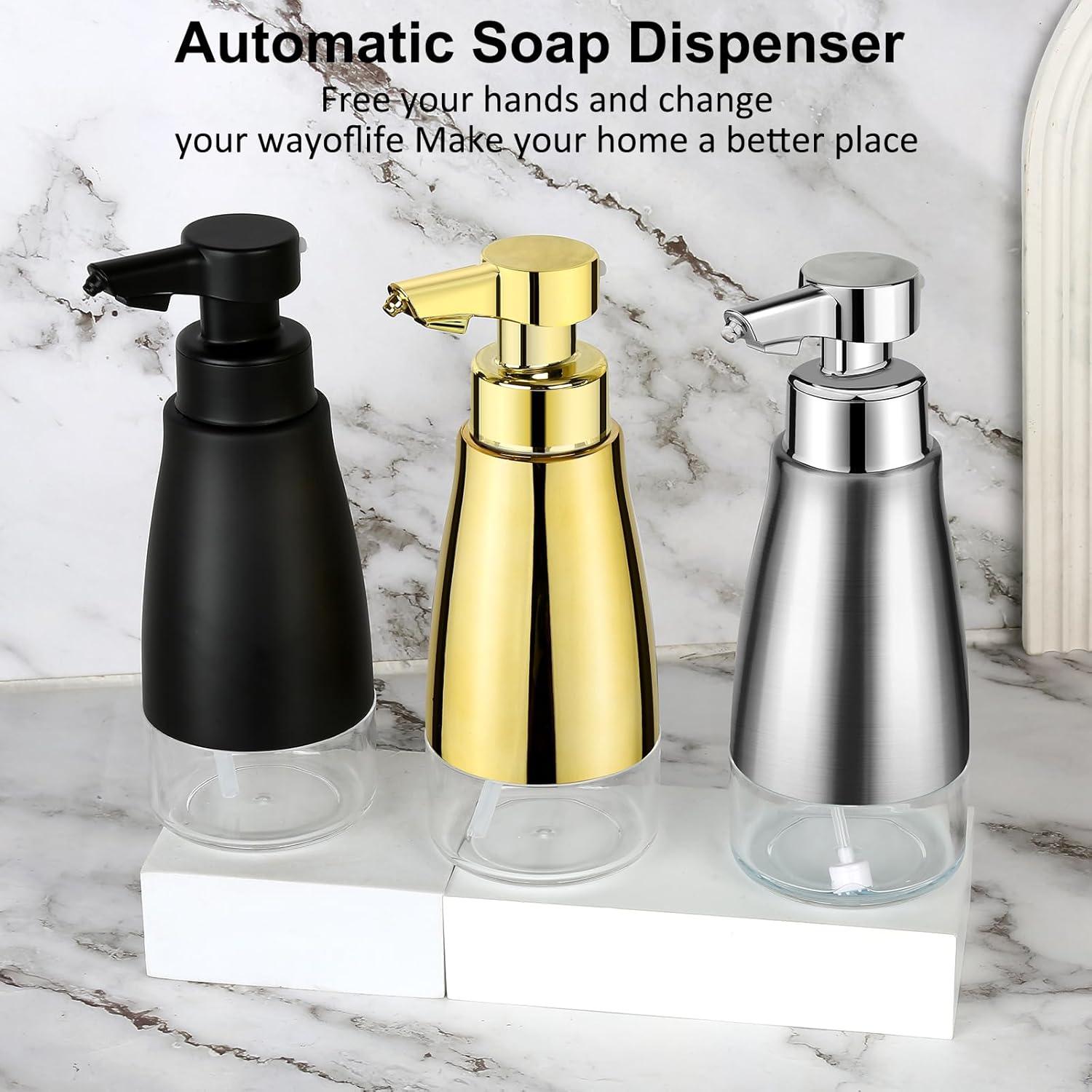 Dispensador Automático de Jabón Espumoso Blancel 450ml Acero Inoxidable