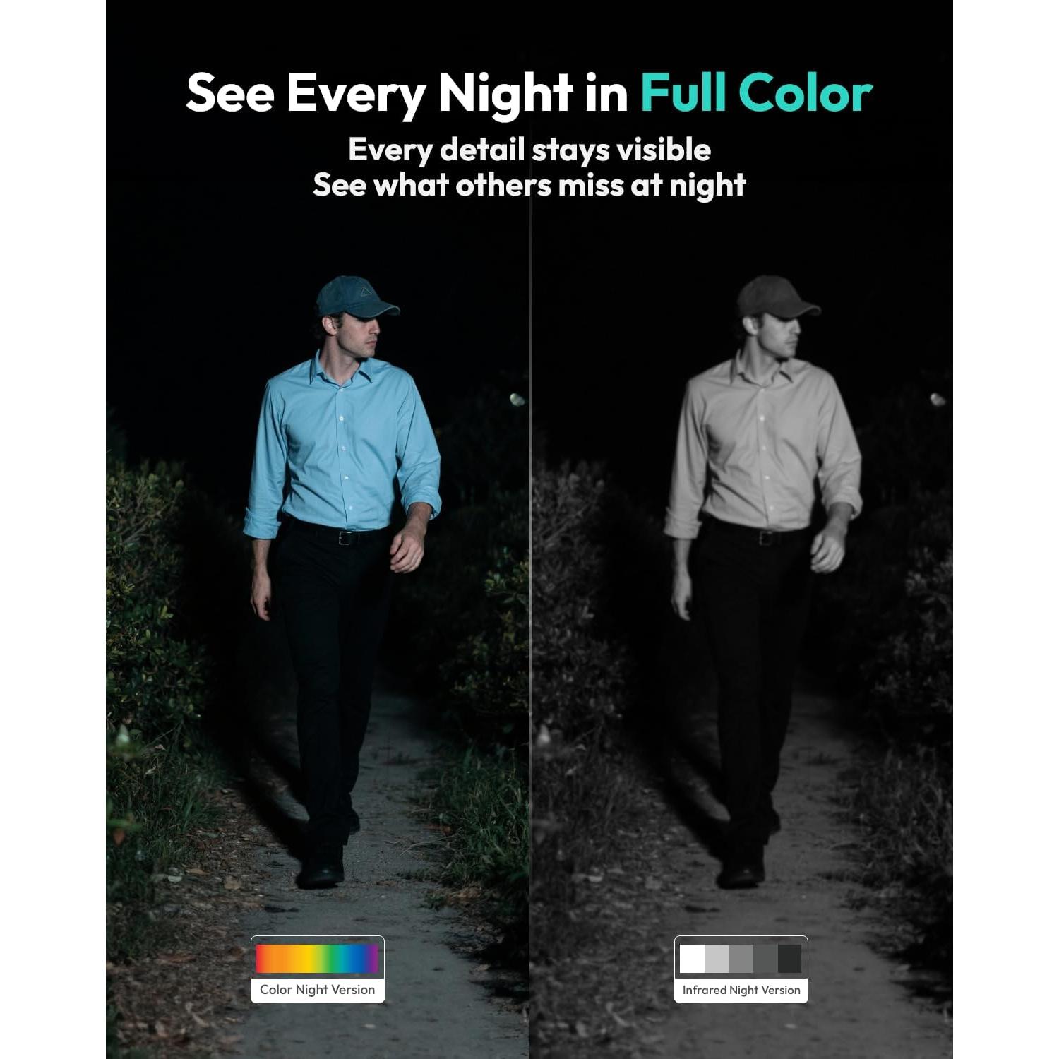 Kit de 2 Cámaras de Seguridad Inalámbricas BOTSLAB W510 4K