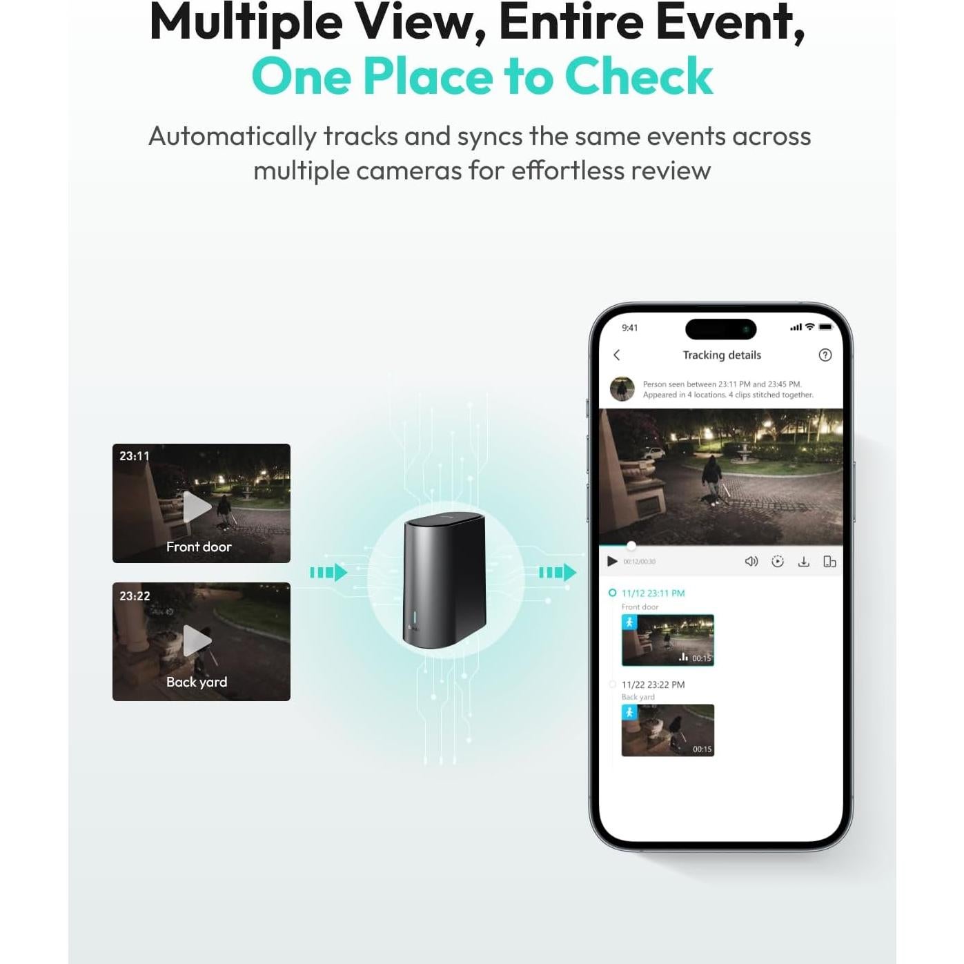Kit de 2 Cámaras de Seguridad Inalámbricas BOTSLAB W510 4K