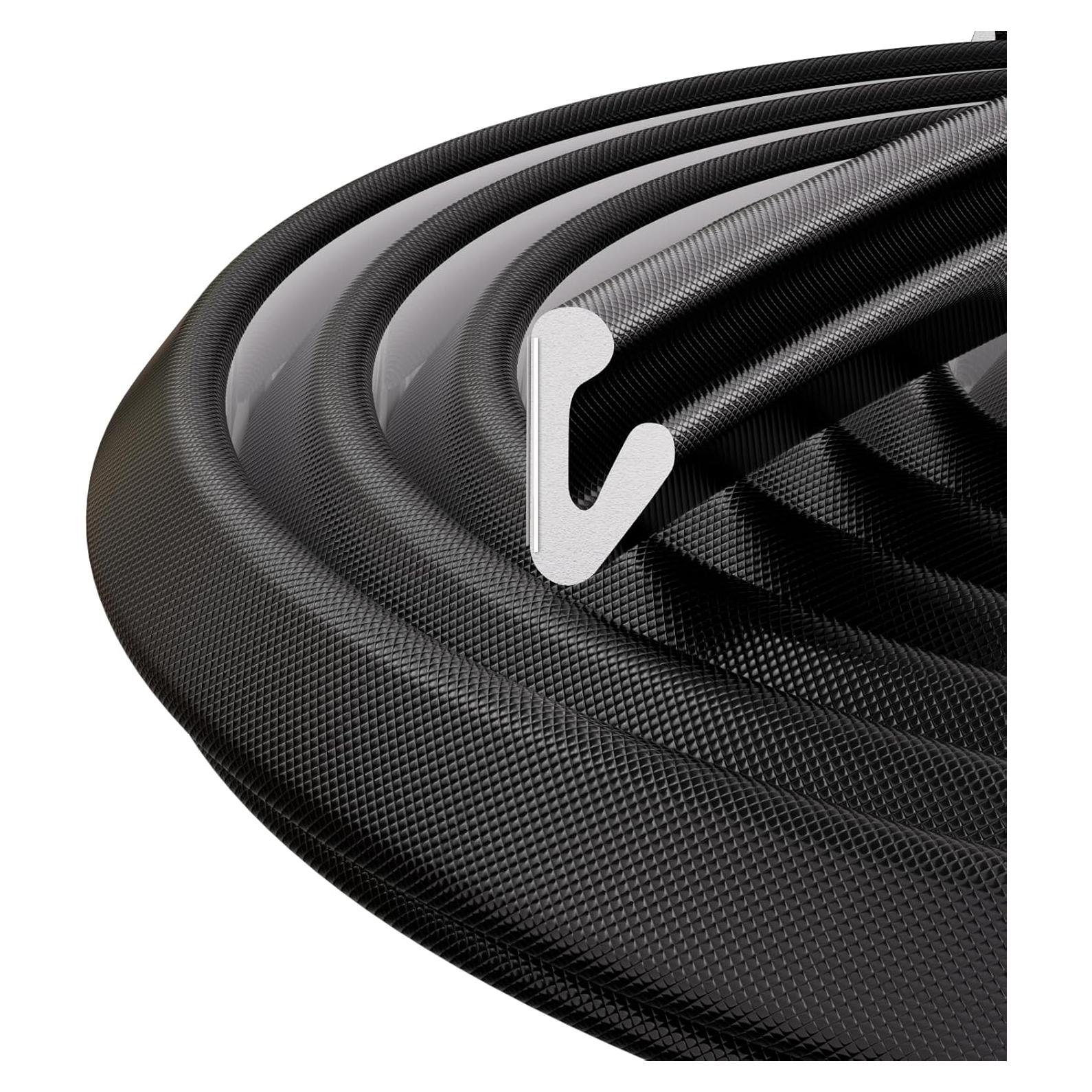 Tira de Sellado Autoadhesiva KAYLEINSTER 2Pcs 7.92m Negro