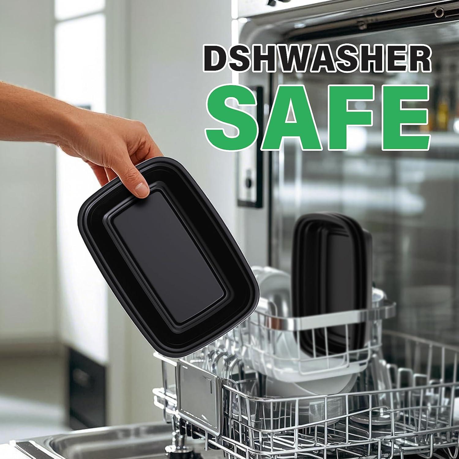 Contenedores de Comida WUHUIXOZ 32 oz - Paquete de 50