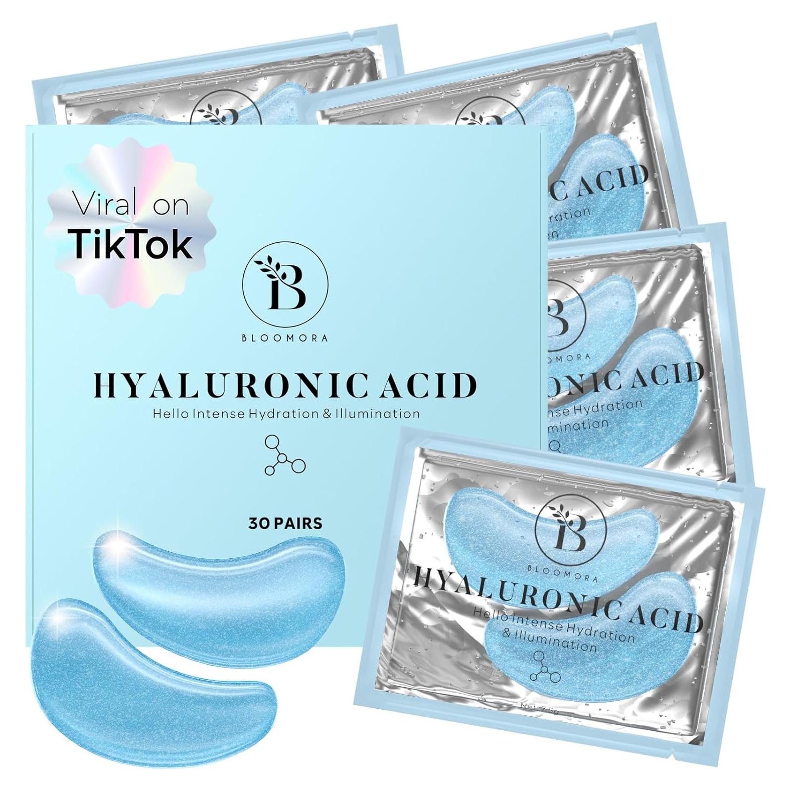 Parche para Ojos Hialurónico BLOOMORA - 30 Pares