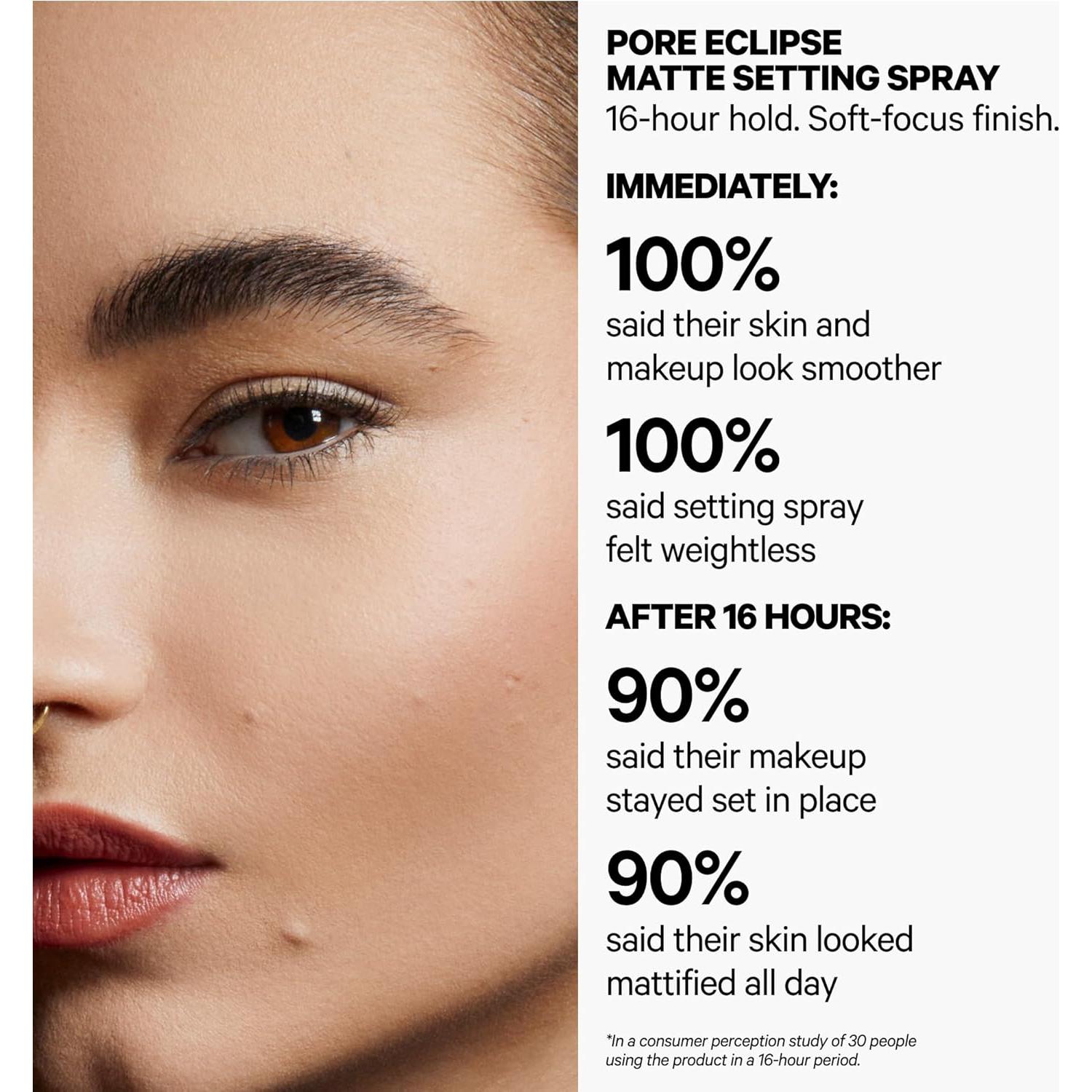 Spray Matificante Pore Eclipse Milk Makeup 40 ml - Controla Brillo y Difumina Poros