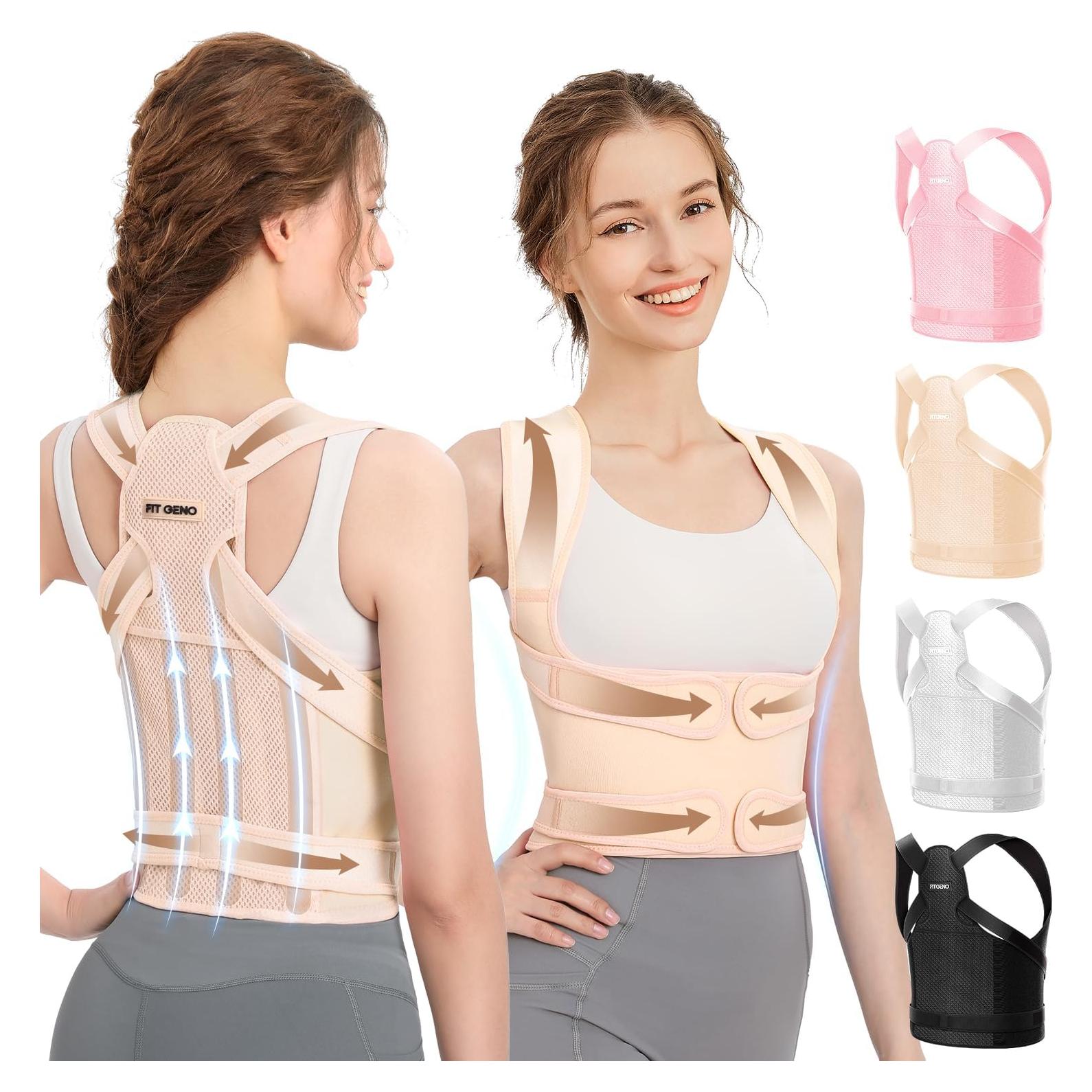 Corrector de Postura Fit Geno Ajustable para Hombres y Mujeres