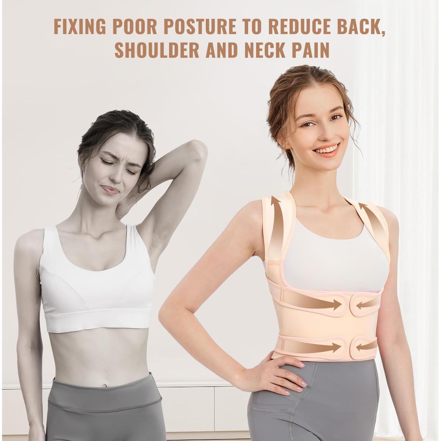 Corrector de Postura Fit Geno Ajustable para Hombres y Mujeres