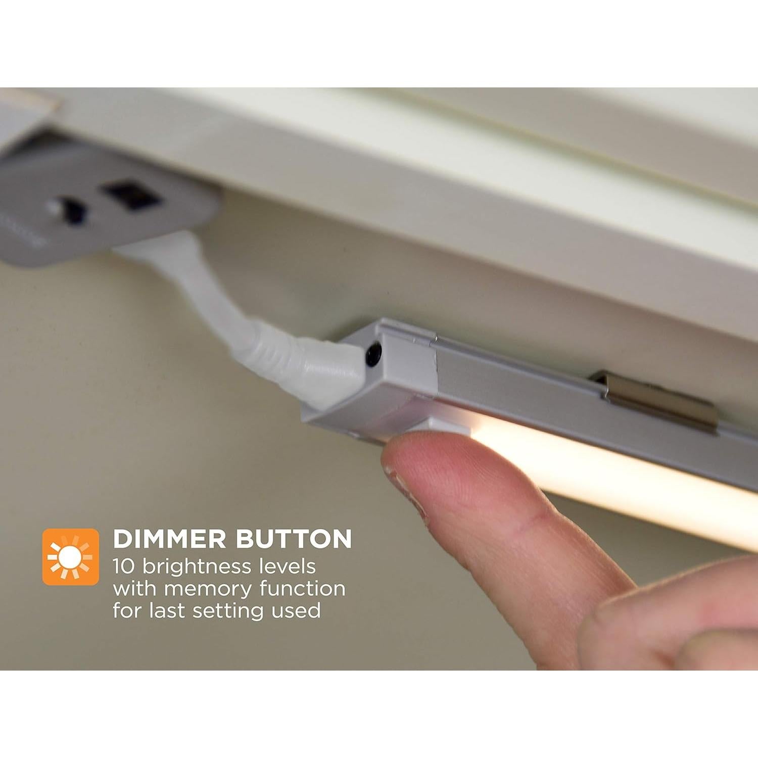 Luz LED Regulable BLACK+DECKER 18" con Sensor y Magnética