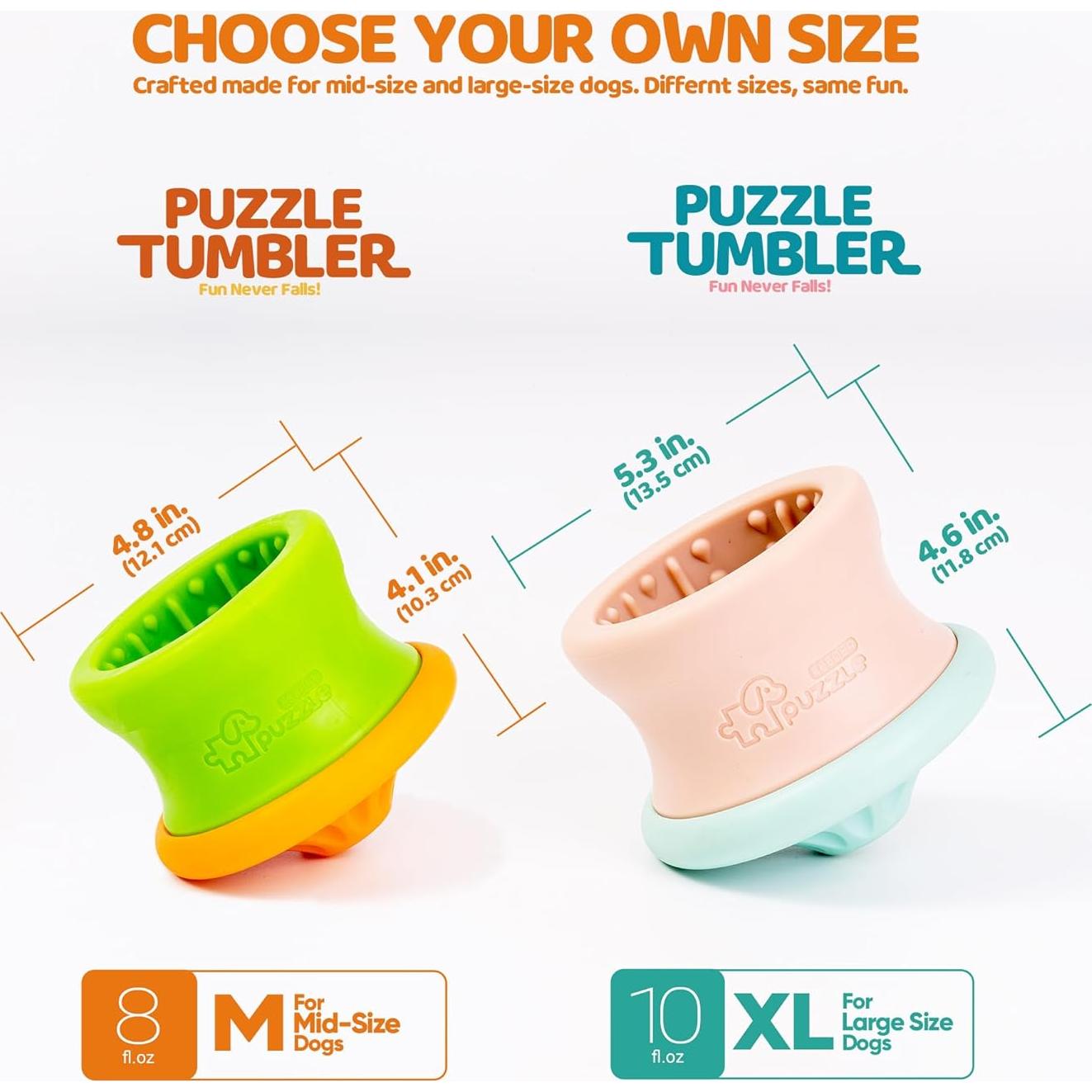 Juguete Interactivo para Perros Medianos Puzzle Feeder Verde