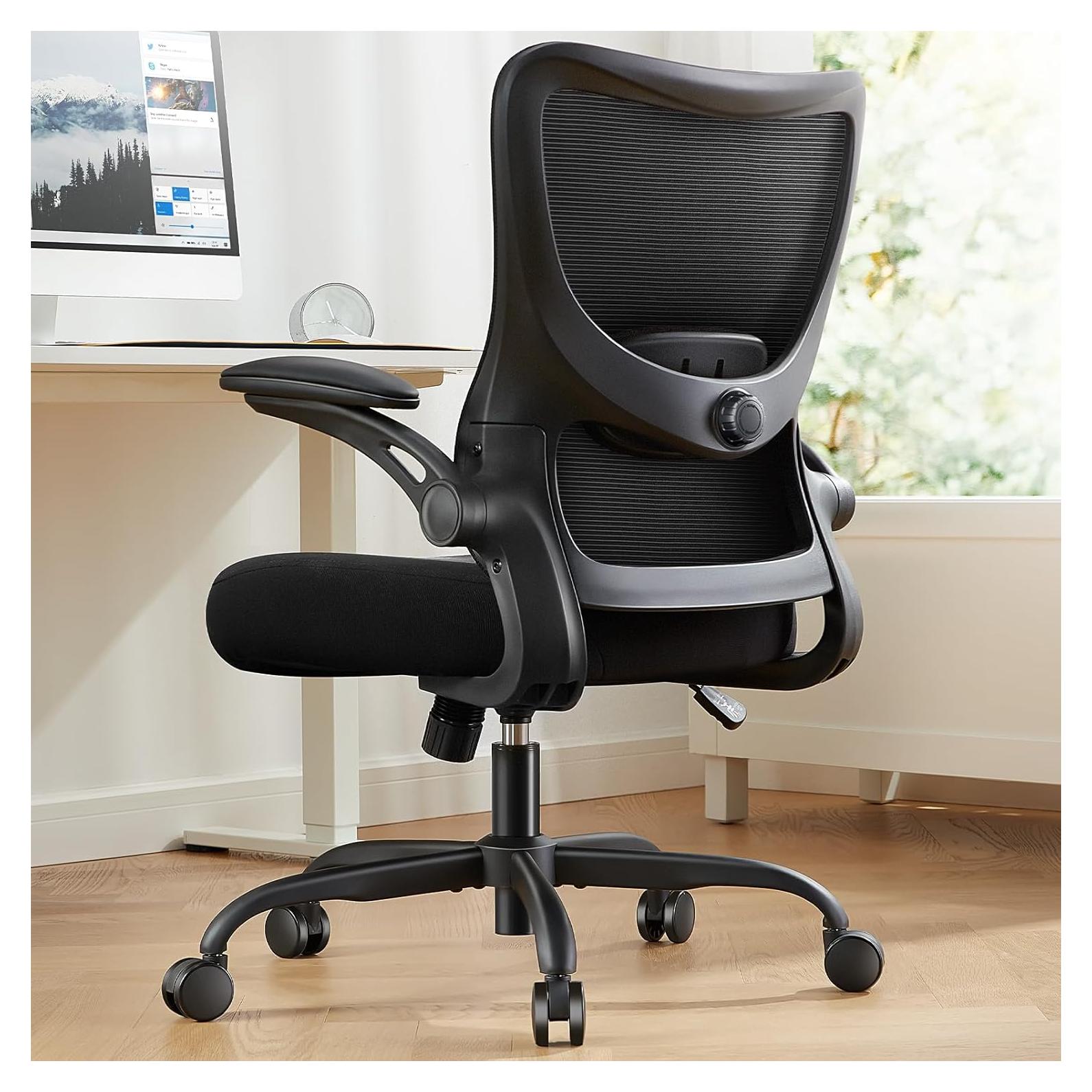 Silla de Oficina Ergonómica Marsail MSOC9B con Soporte Lumbar