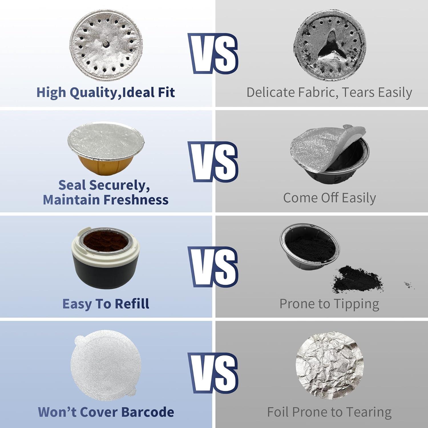 Kit de Cápsulas Reutilizables Sootozy para Nespresso Vertuo