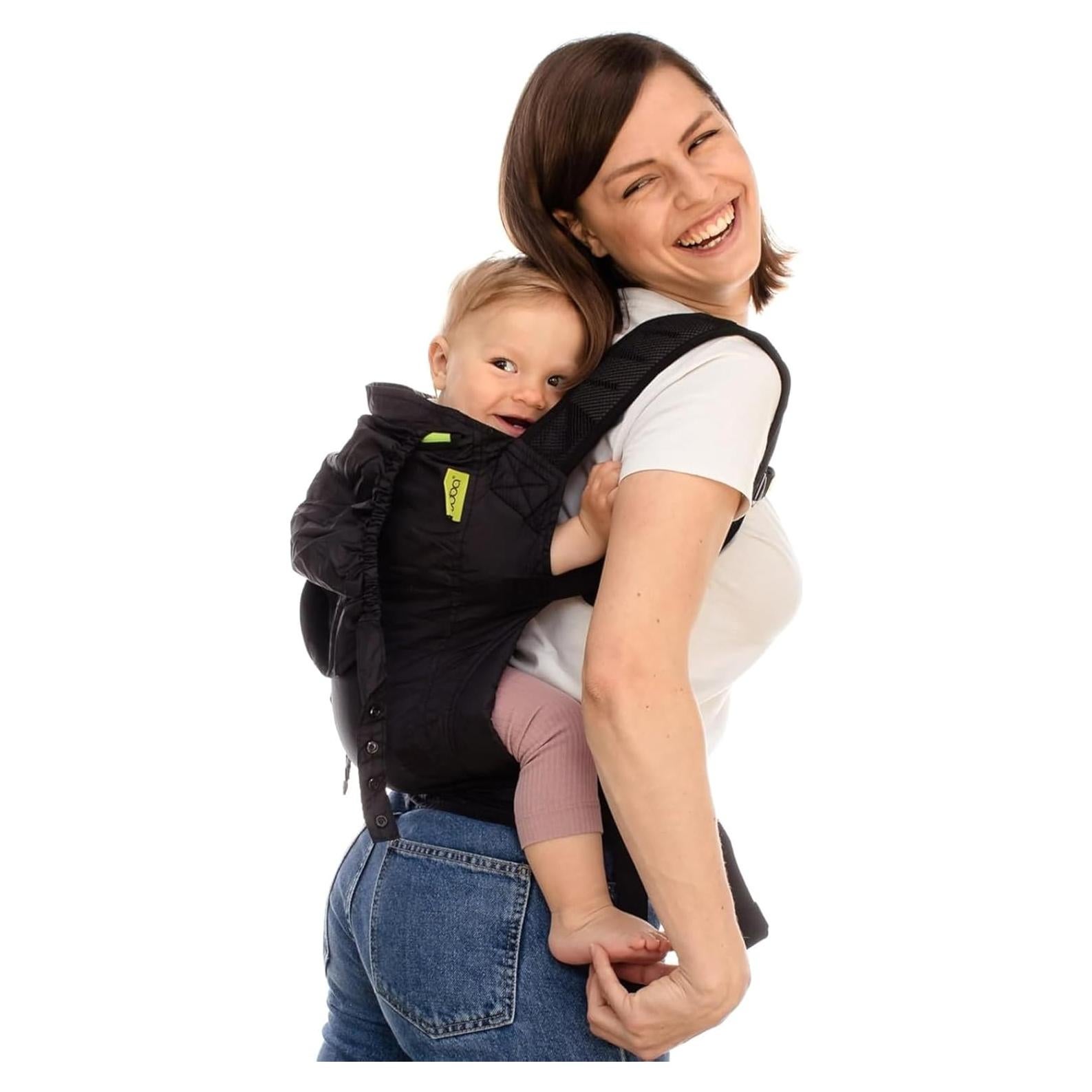 Portabebés Ergonómico Boba Air Negro Ultra-Ligero 0.41 kg