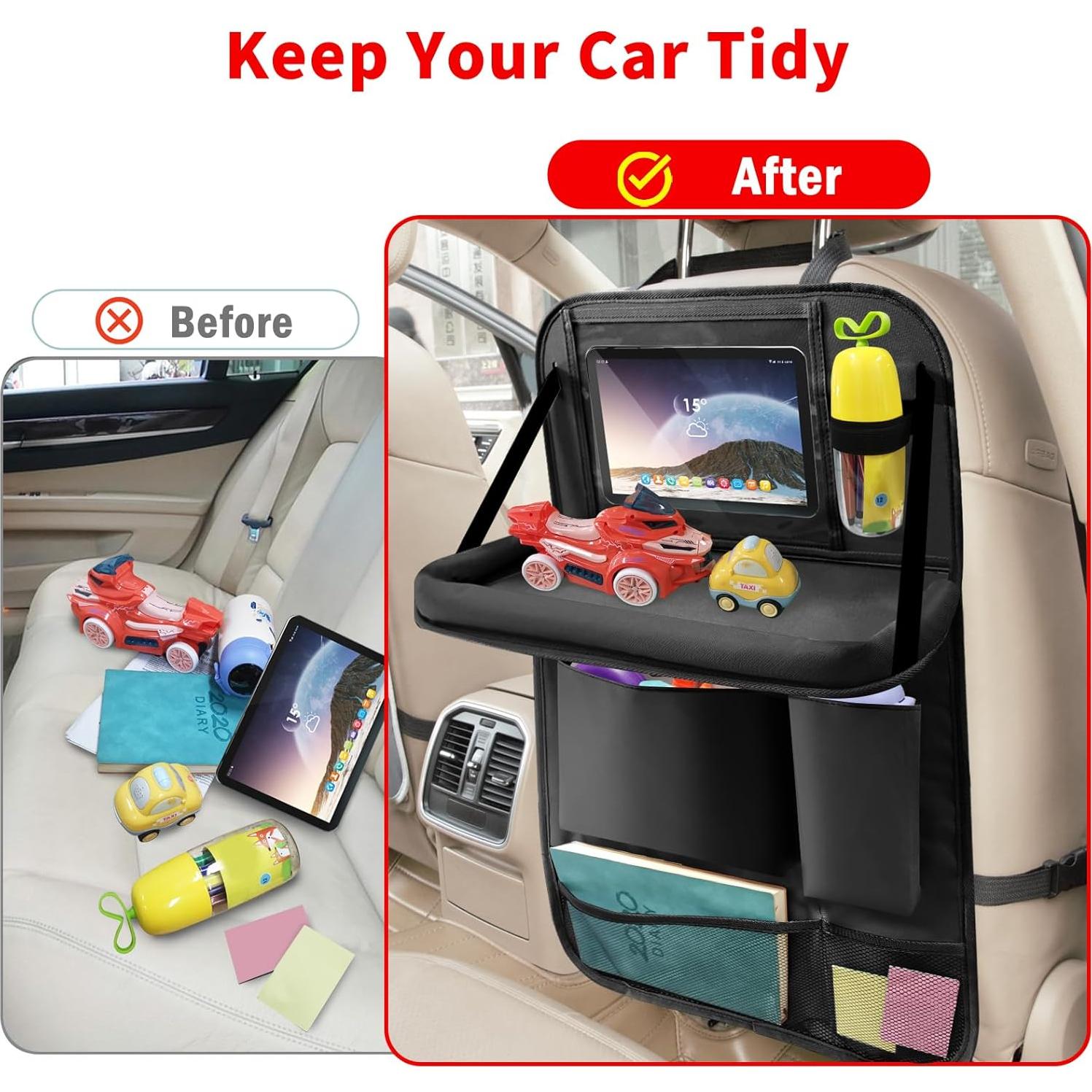 Organizador de Auto Etre Jeune para Asiento Trasero Negro