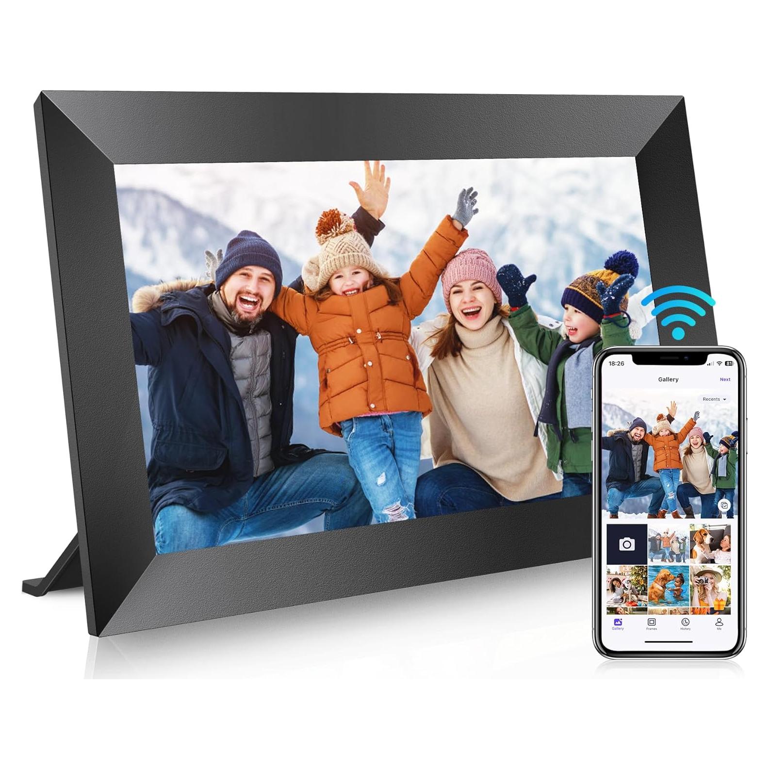 Marco de Fotos Digital WONNIE 10.1" IPS HD 32GB WiFi