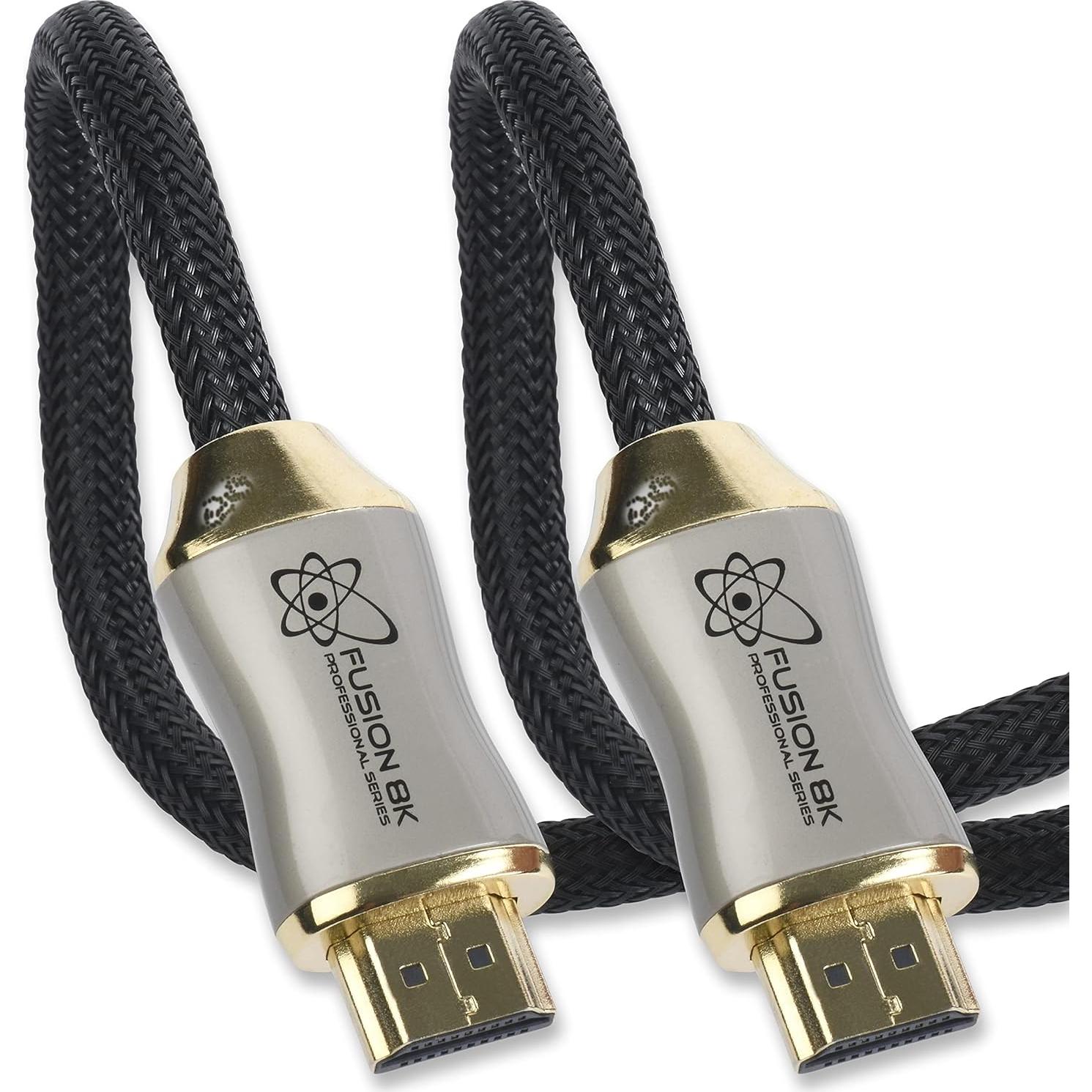 Cable HDMI 2.1 Fusion8K 0.91m Ultra Alta Velocidad 10K 8K 4K