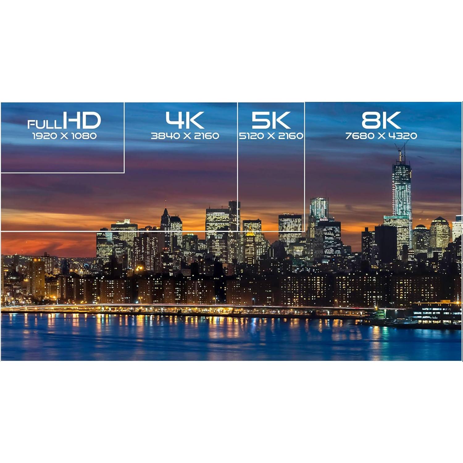 Cable HDMI 2.1 Fusion8K 0.91m Ultra Alta Velocidad 10K 8K 4K