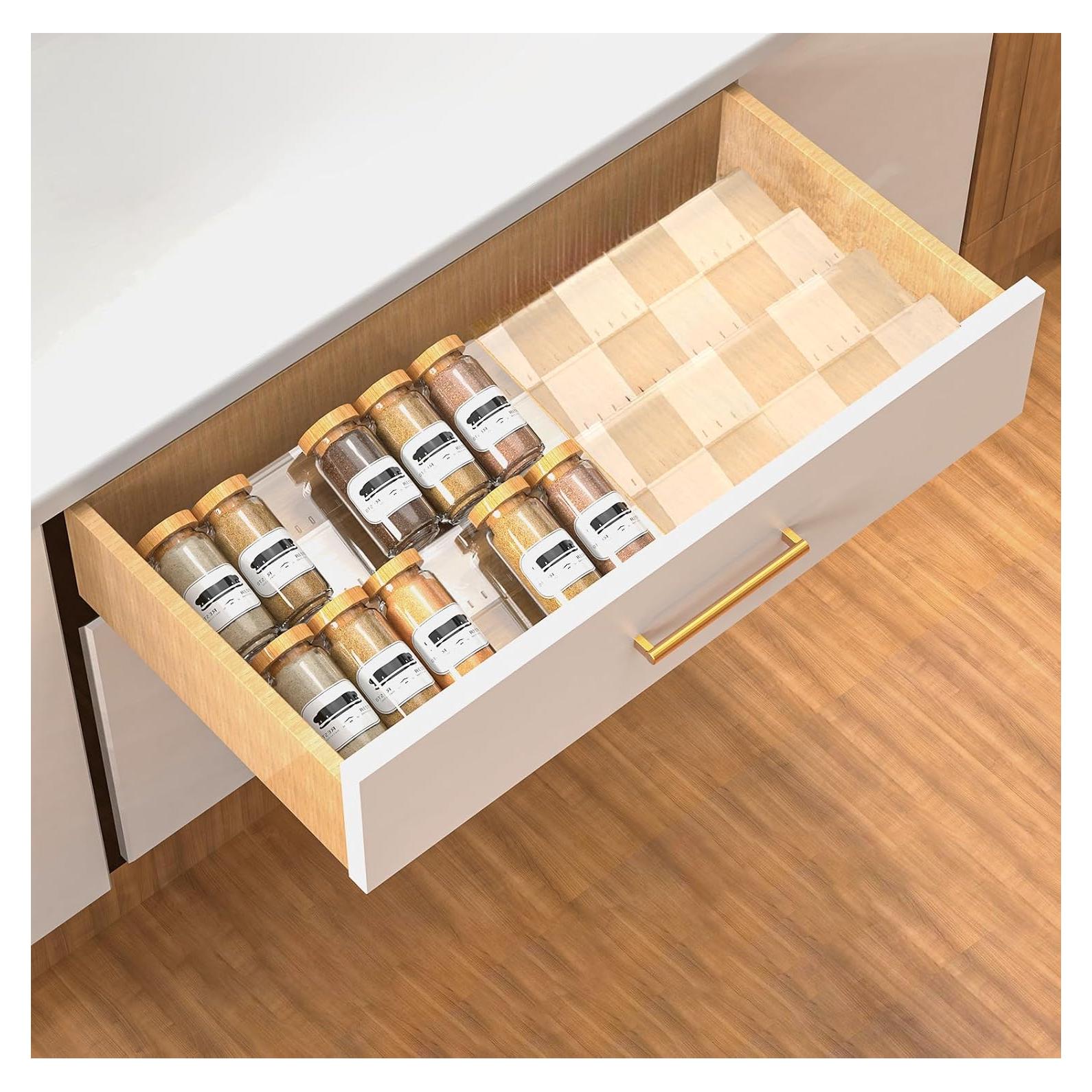 Organizador de Cajón para Especias Baker Boutique 2 Niveles Acrílico