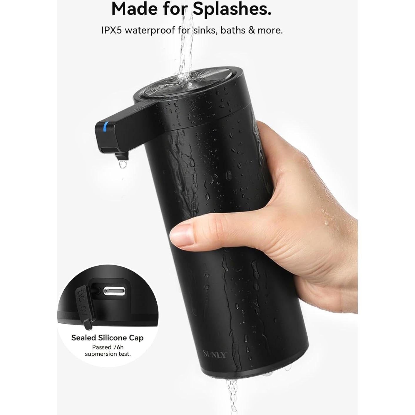 Dispensador Automático de Jabón SUNLY Sin Contacto 270ml