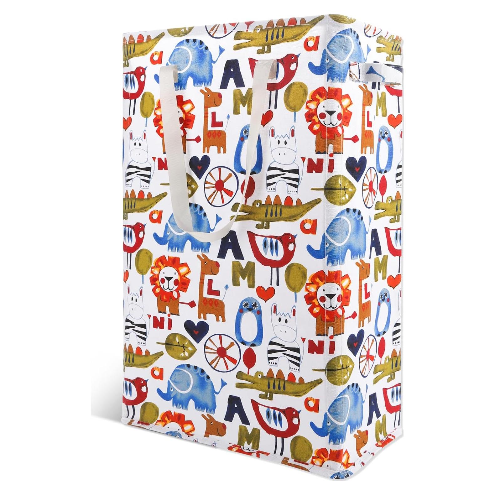 Cesta de Ropa Sucia Plegable Odonata 48L Rectangular Animal