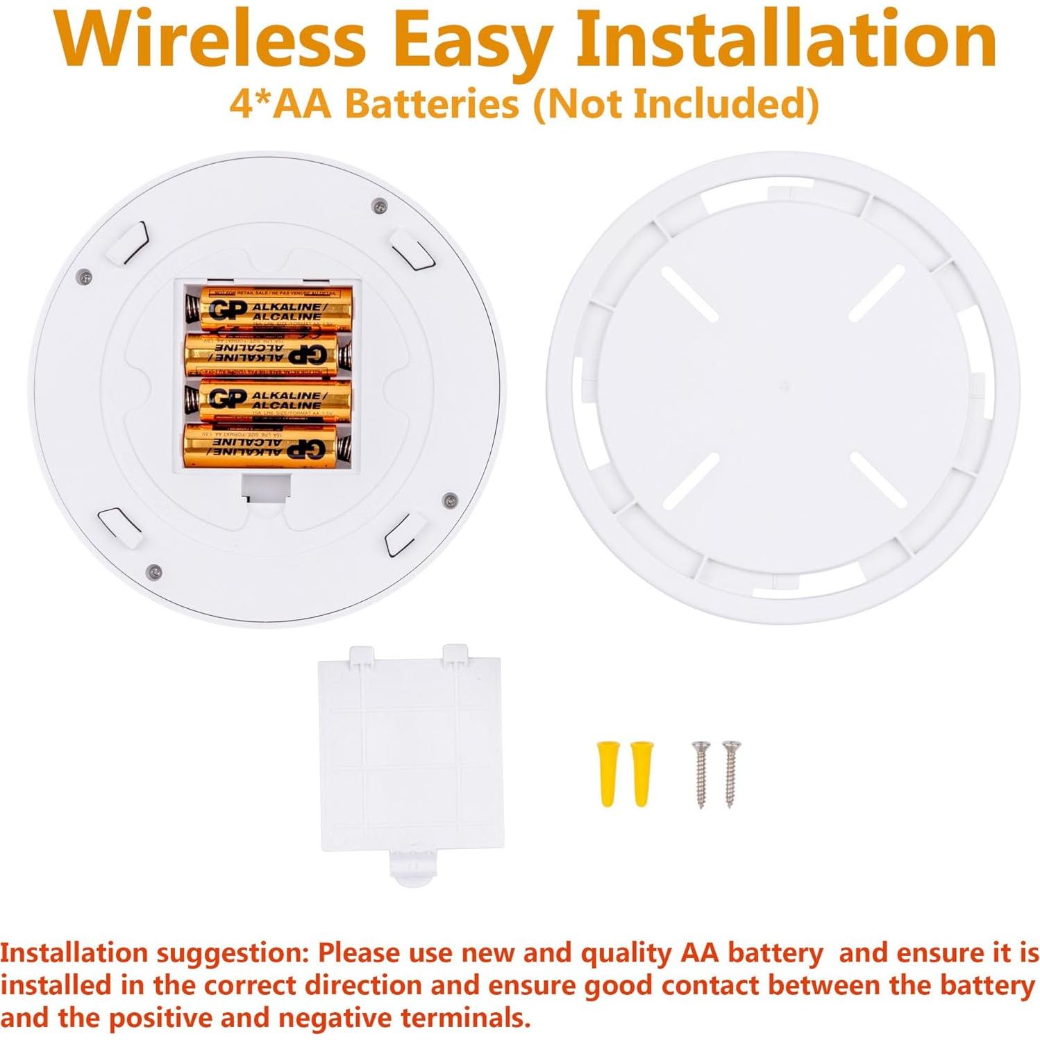 Luz de Techo LED LIT-PaTH 3000K 140 Lúmenes con Sensor