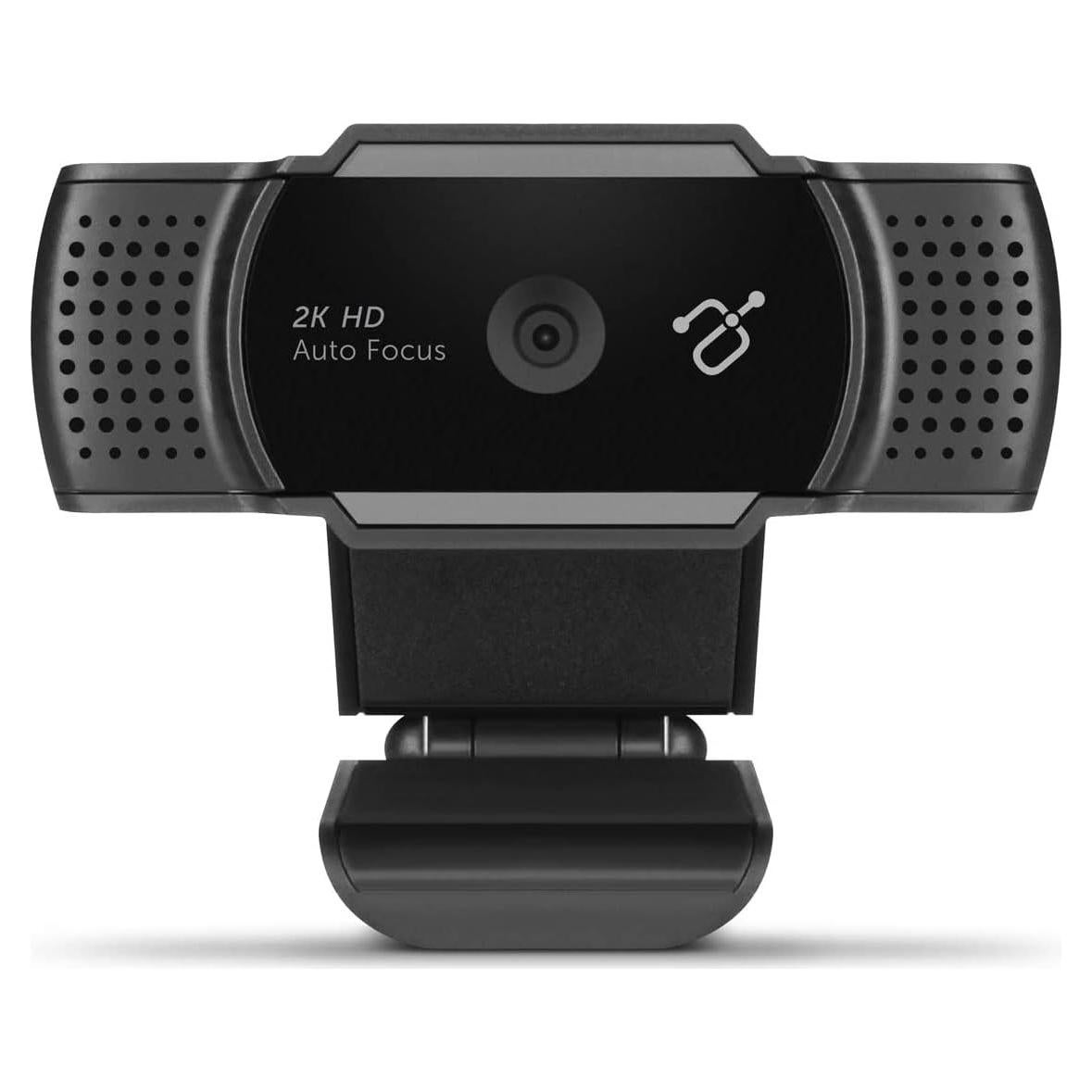 Cámara Web HD 2K Aluratek AWC2KF con Micrófonos Dual y Enfoque Automático