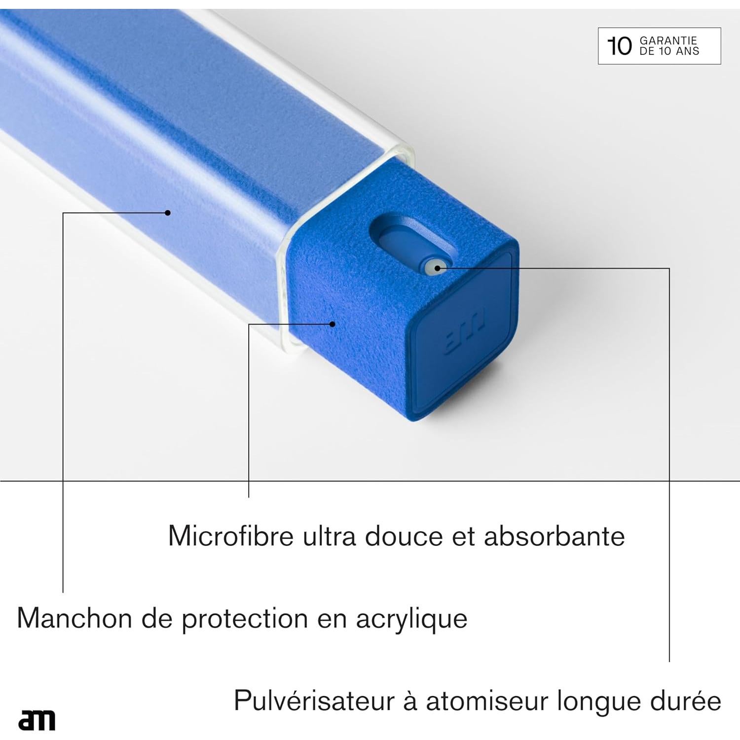 Limpiador de Pantallas AM 7 oz Recargable Sin Alcohol Ecológico