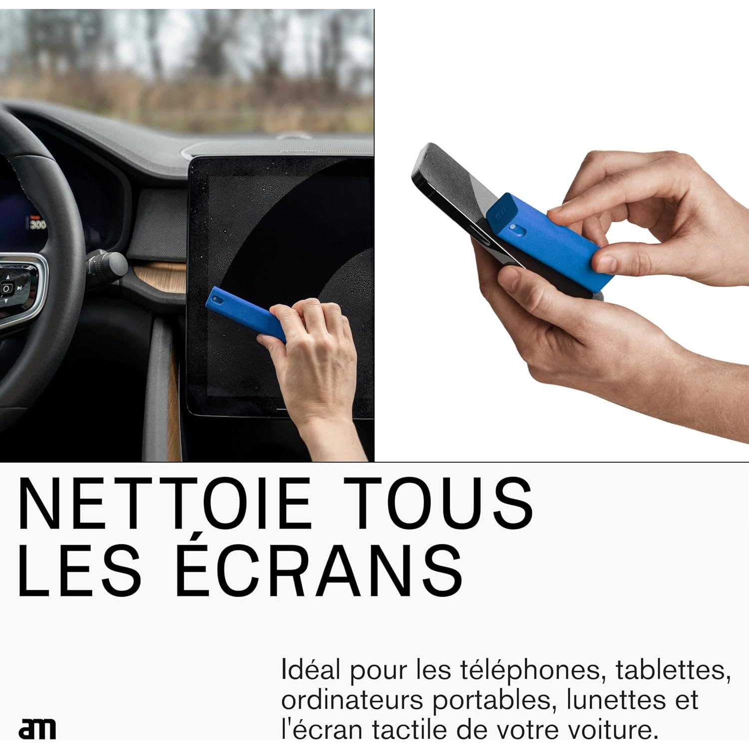 Limpiador de Pantallas AM 7 oz Recargable Sin Alcohol Ecológico