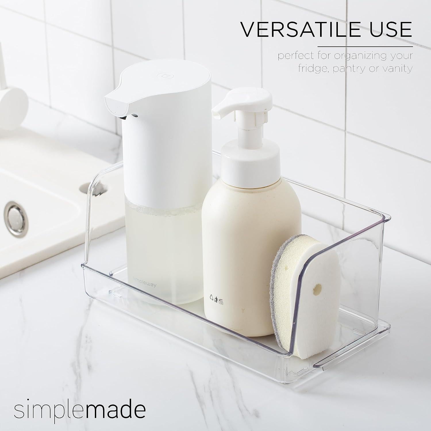 Bins Organizadores Transparentes SIMPLEMADE - Paquete de 3