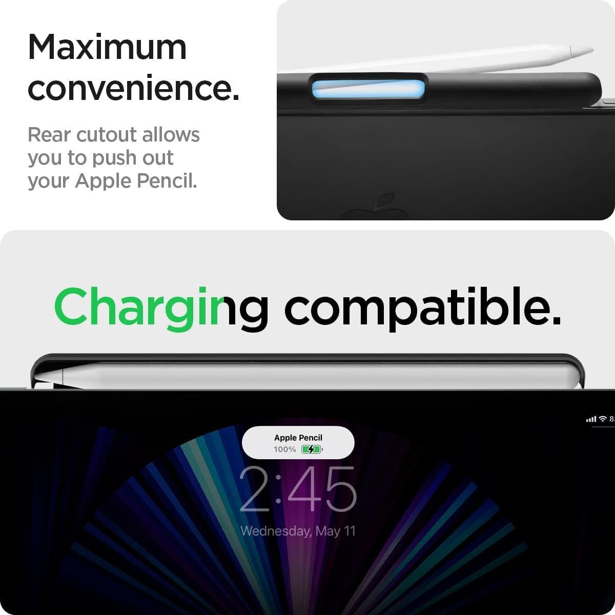 Soporte Spigen para Apple Pencil 2ª Gen, Negro