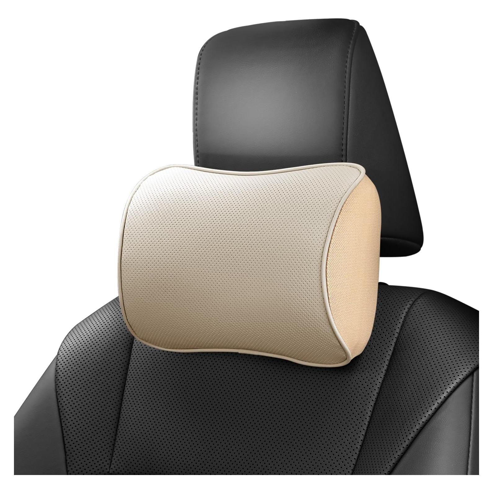 Almohada de Cuello Ergonomica NETSEY Beige Espuma Viscoelástica