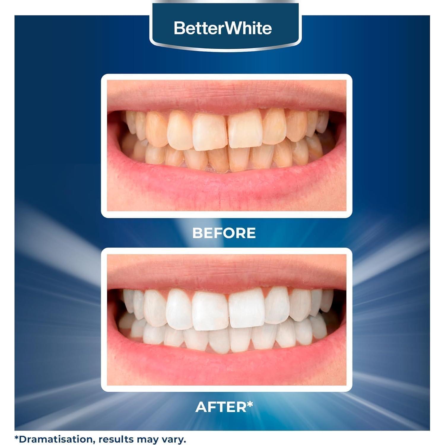 Tiras de Blanqueamiento Dental BetterWhite - 14 Tiras Naturales