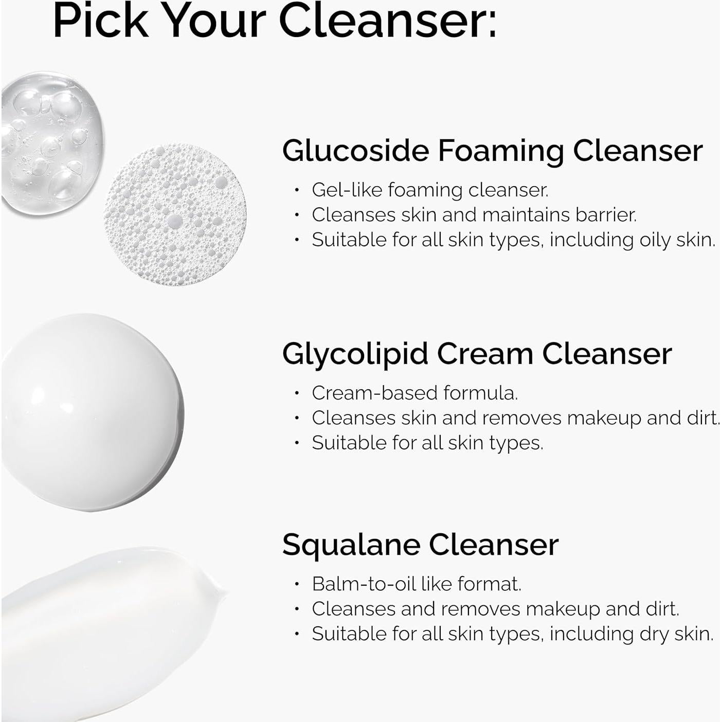 Limpiador de Squalano The Ordinary 50 ml - Desmaquillante Hidratante