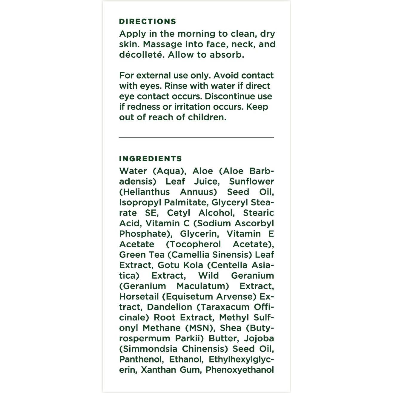 Hidratante Antienvejecimiento Árbol de la Vida 50 ml Vitamina C