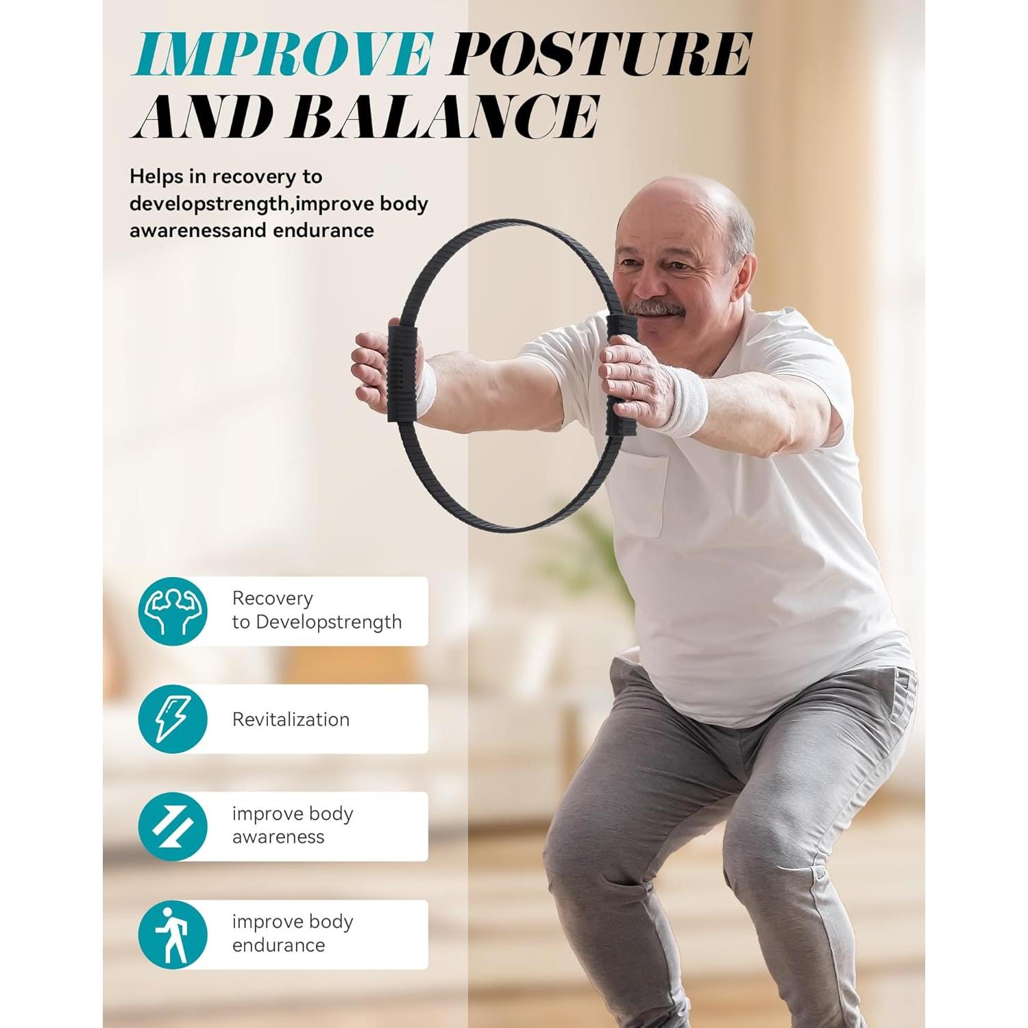 Anillo de Pilates SUBCULTUREPICK 34.3 cm Resistencia Media