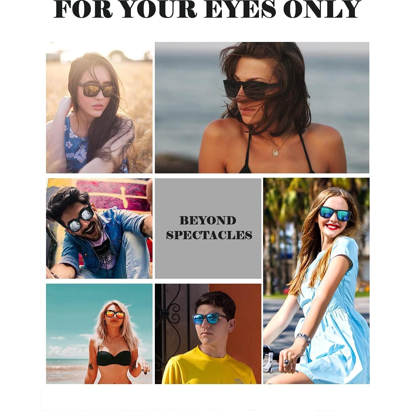 Gafas de sol KALIYADI S65-C polarizadas UV protección - 3 unidades