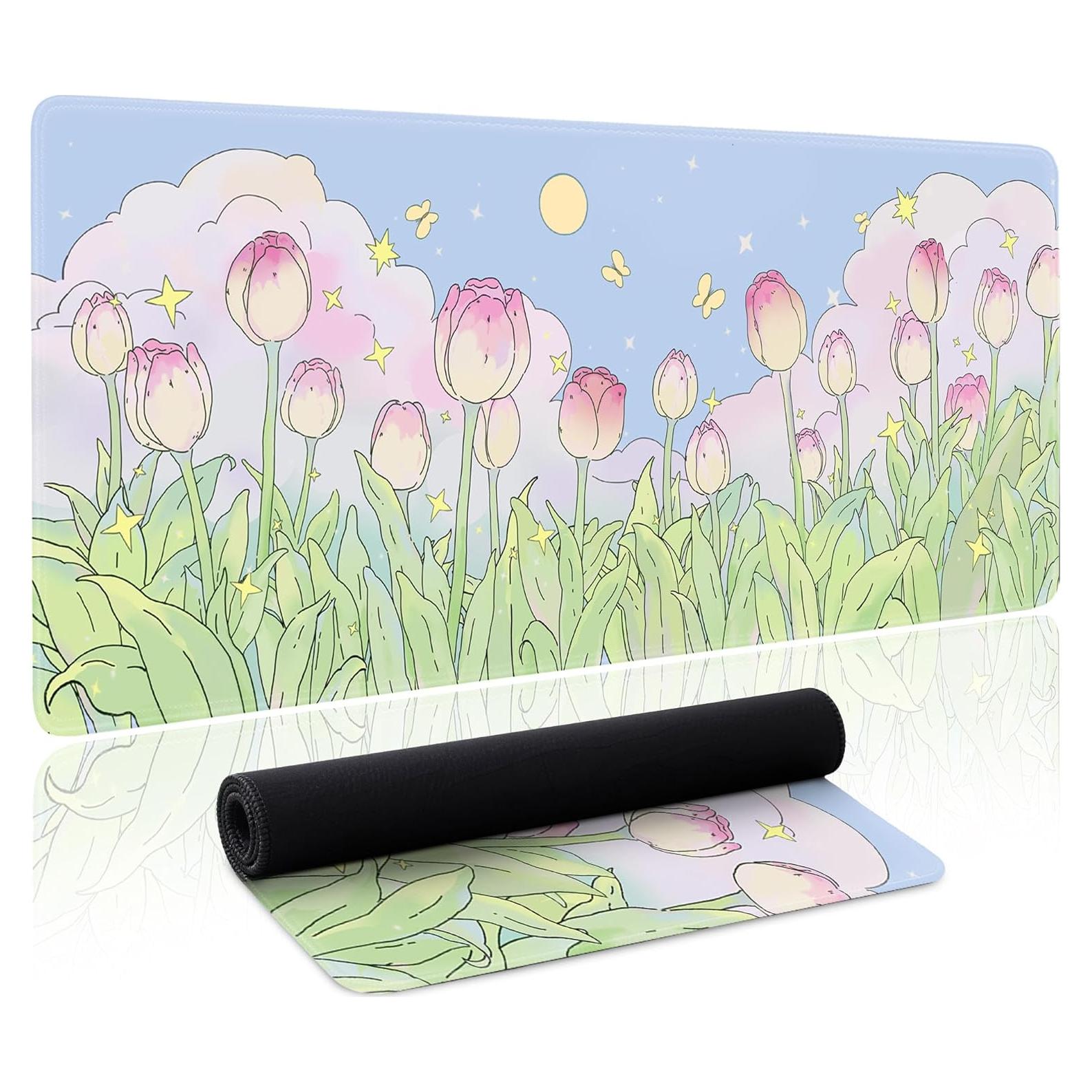 Alfombrilla de Ratón FVN XL Antideslizante 80 x 30 cm Kawaii