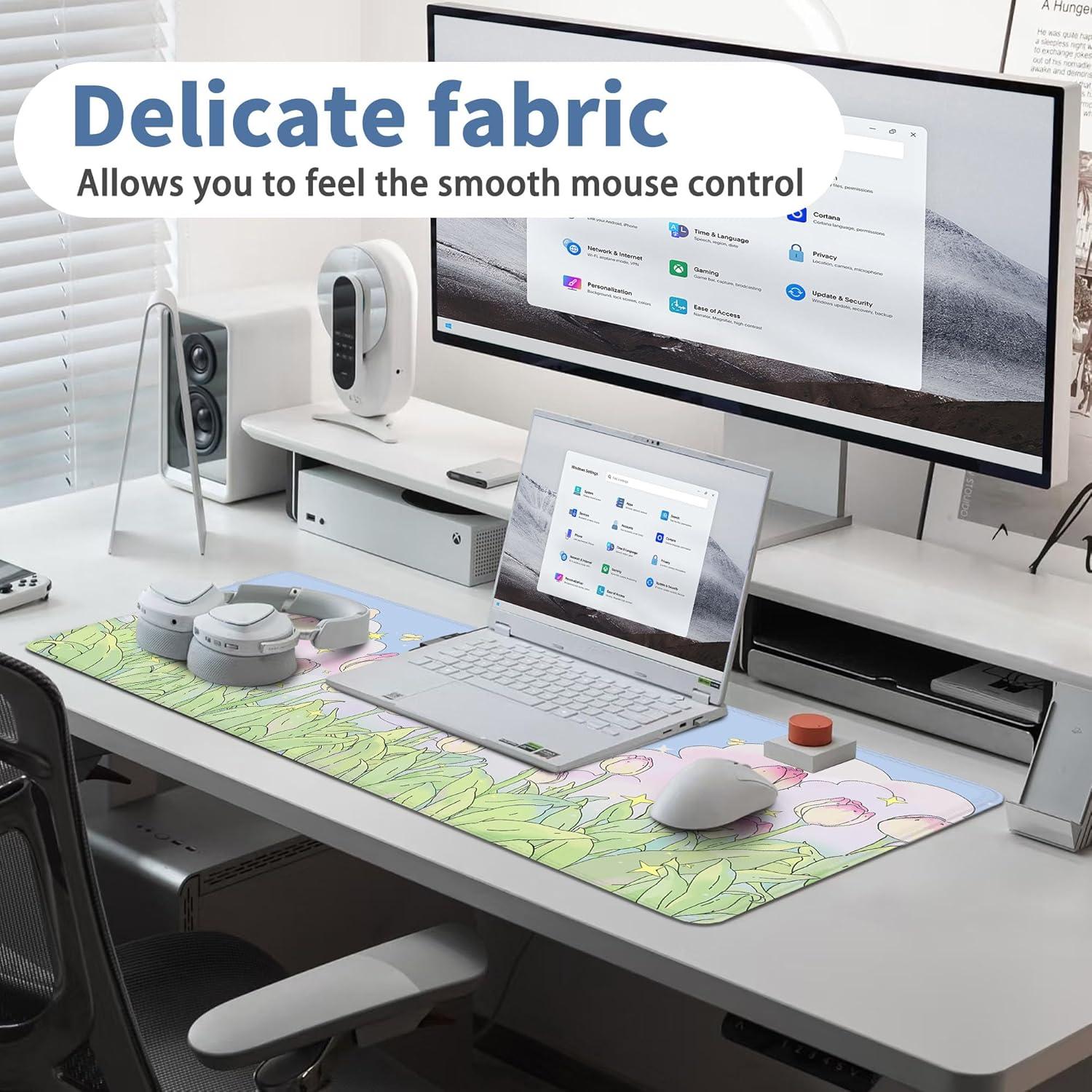 Alfombrilla de Ratón FVN XL Antideslizante 80 x 30 cm Kawaii