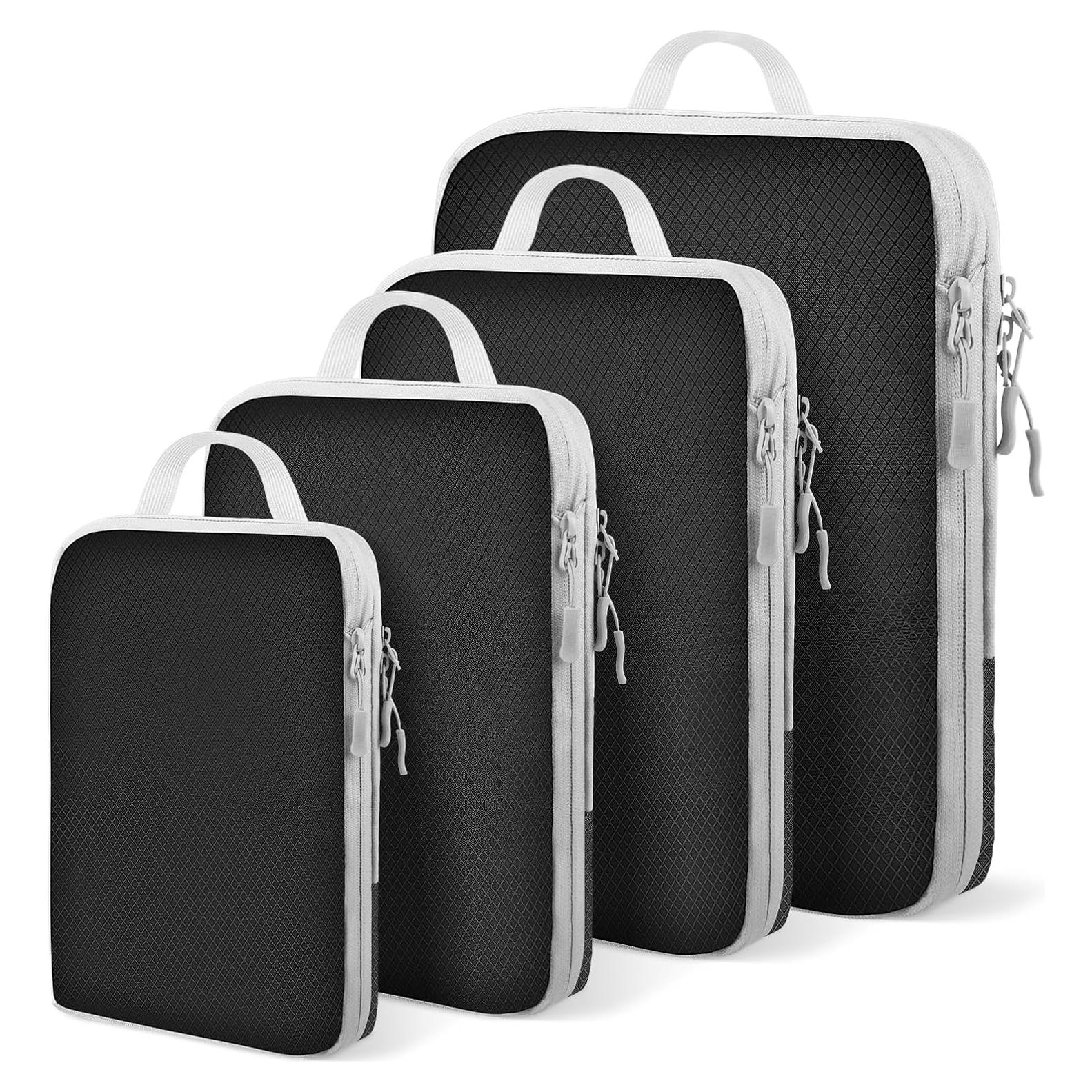 Set de 4 Cubos de Compresión YEEYAA para Empacar Viajes